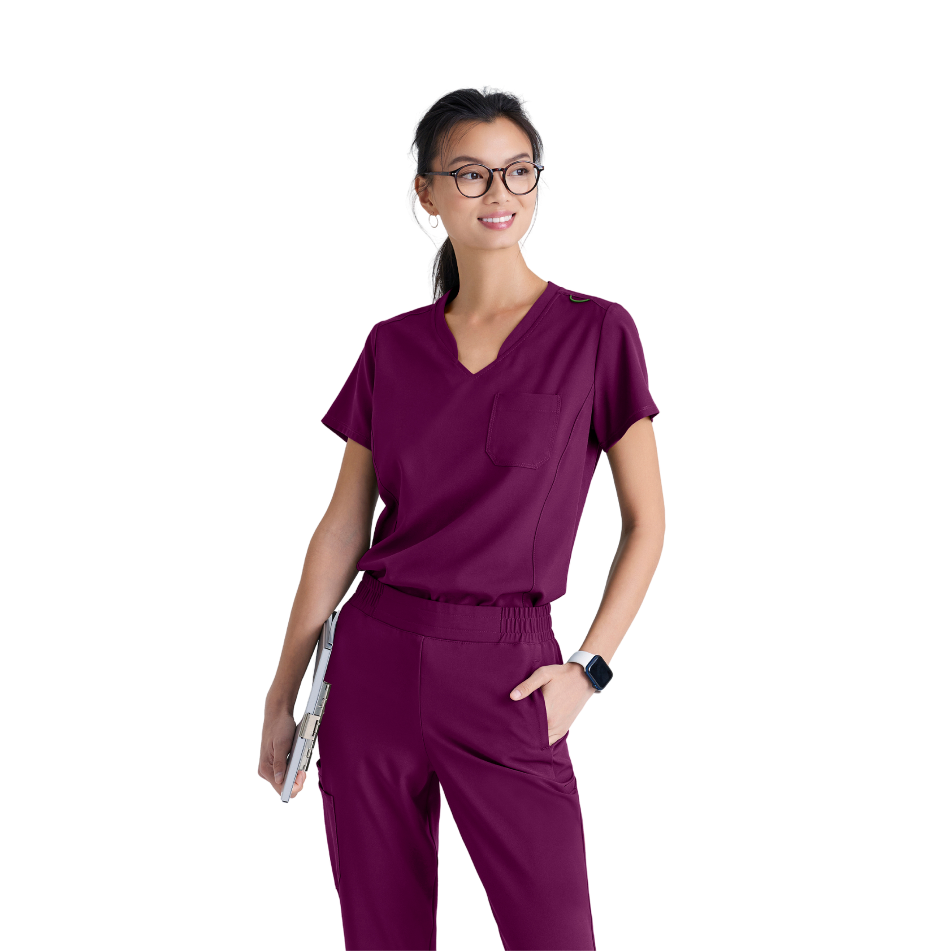 Sway Tuck-In Top - Tunique médical moderne - Femme - Grey’s Anatomy Evolve GREYS ANATOMY EVOLVE