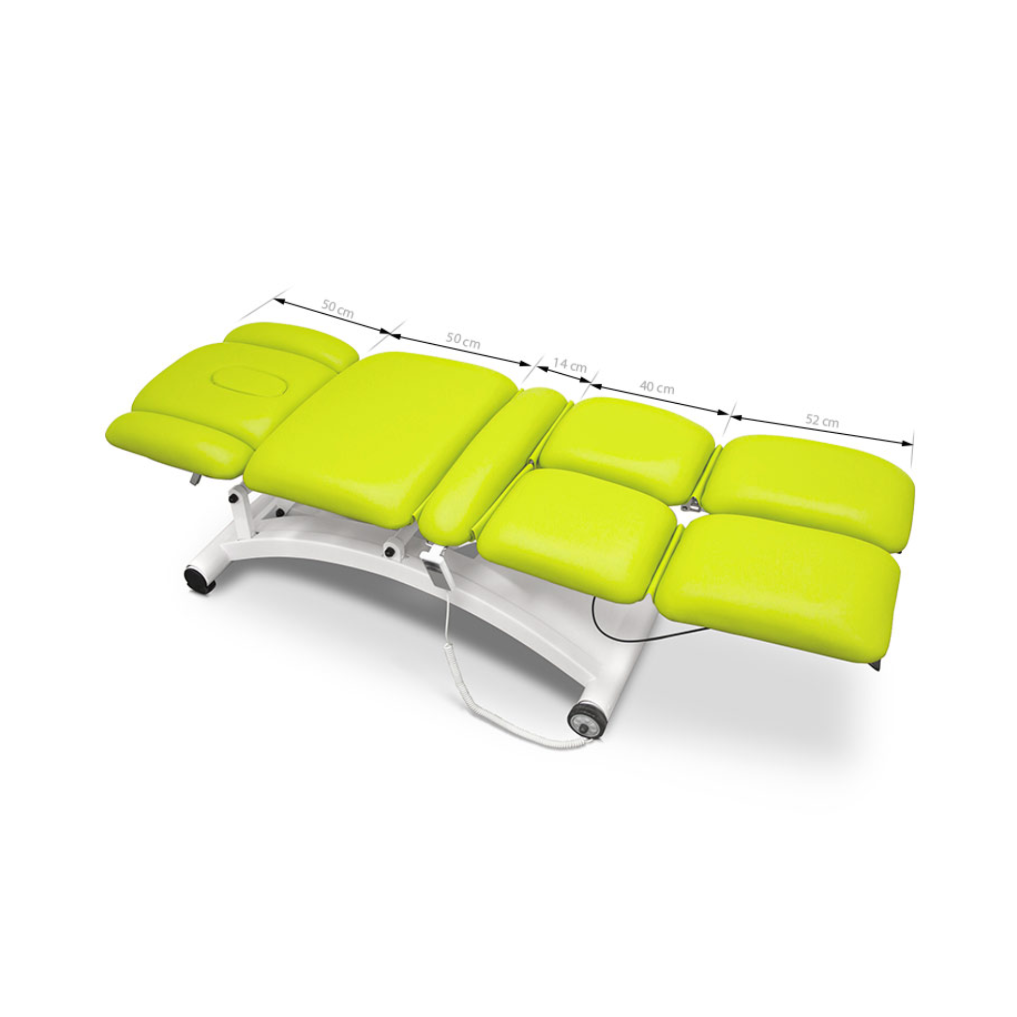 Electric table - 5 multifunction panels - 8 sections