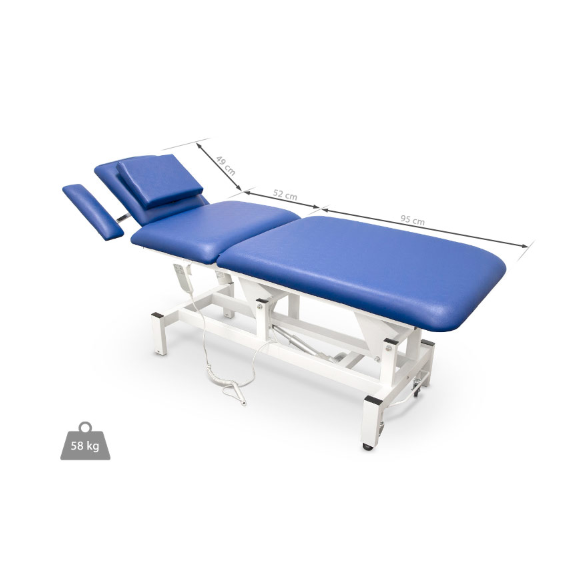 Easy electric table - 3 multifunctional panels