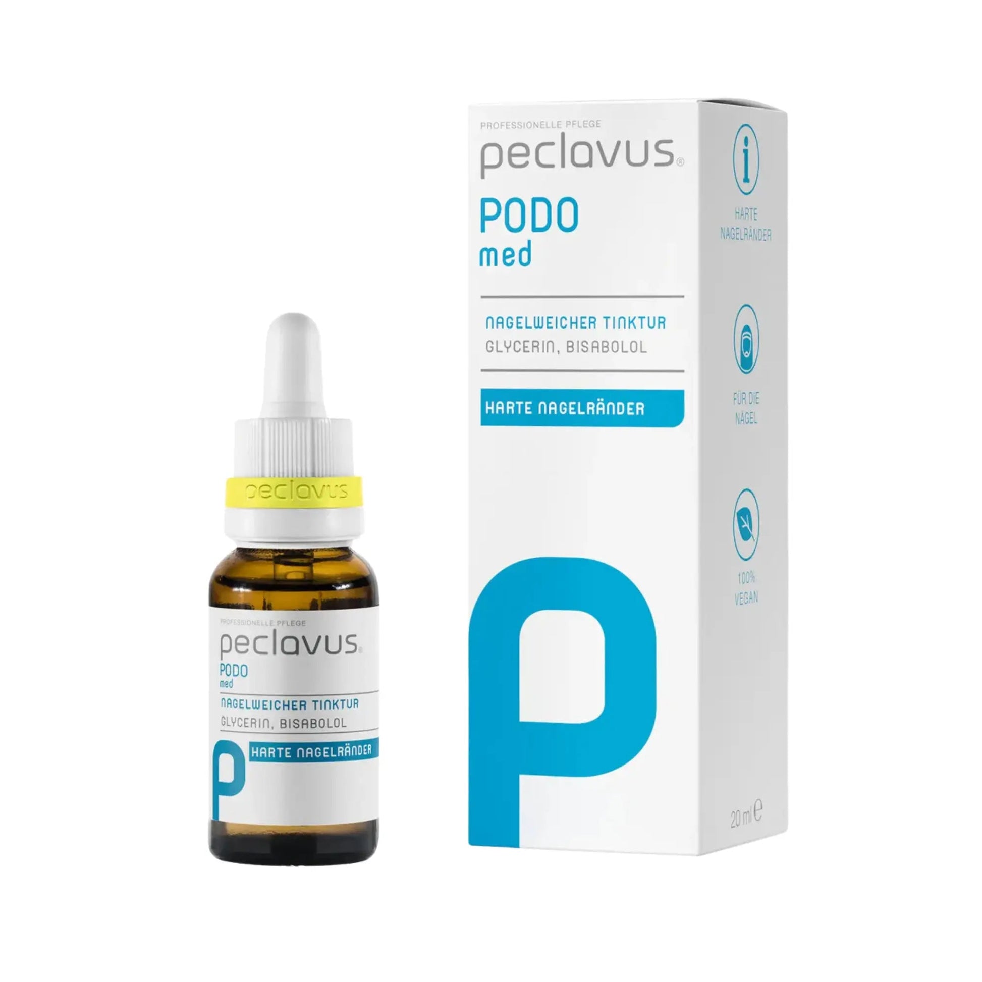 Teinture émolliente et adoucissante pour les ongles - Peclavus Peclavus