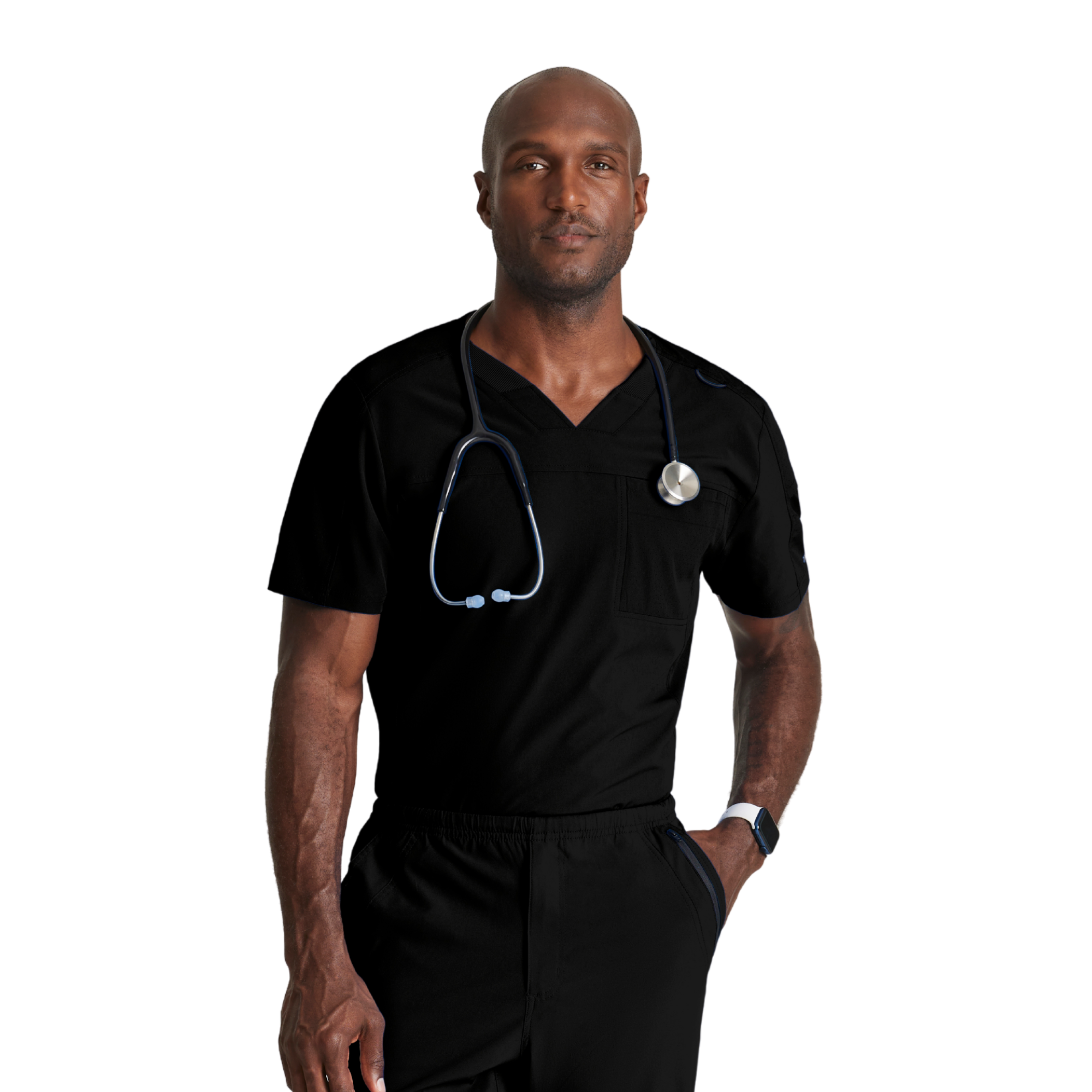 Velocity Top - Haut médical classique et élégant - Col V - Homme - Barco One BARCO ONE