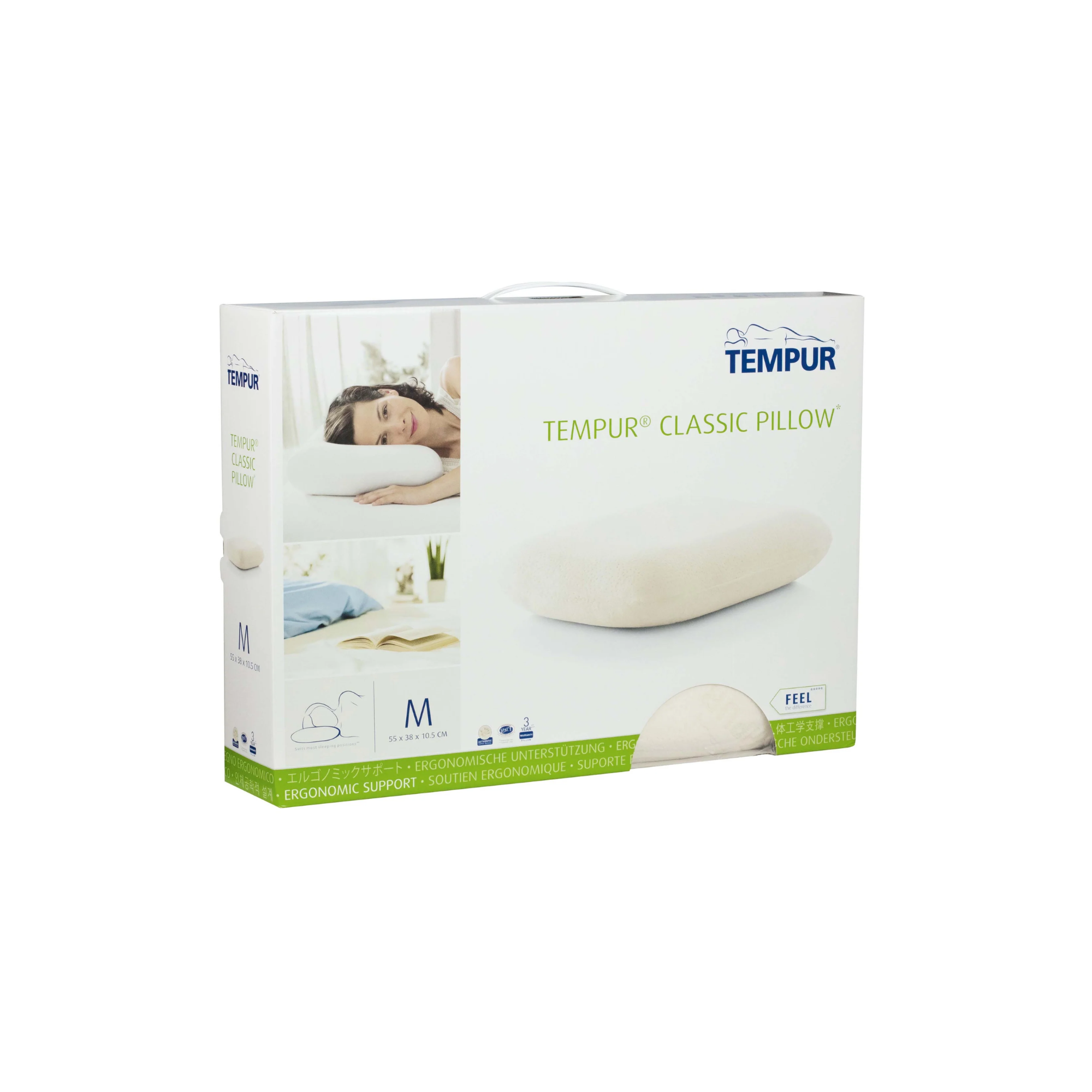 Classic M Ergonomic Pillow - Tempur