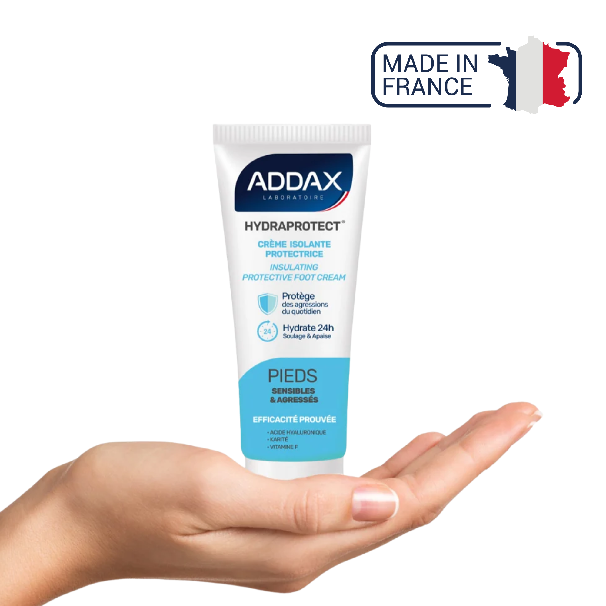 HYDRAPROTECT® - Protective insulating foot cream - 100 ml - Addax Laboratory