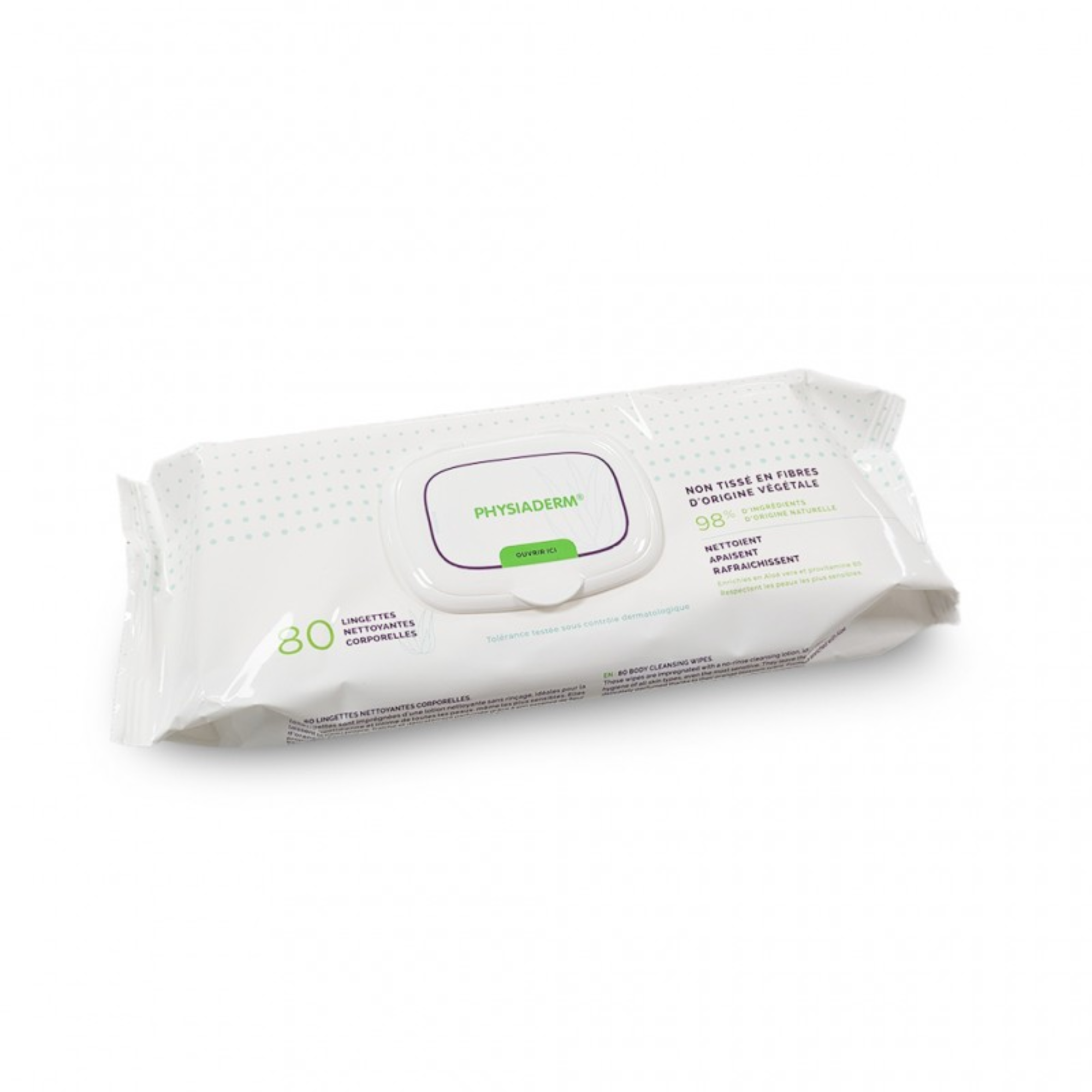 Foot cleansing wipes - Physiaderm