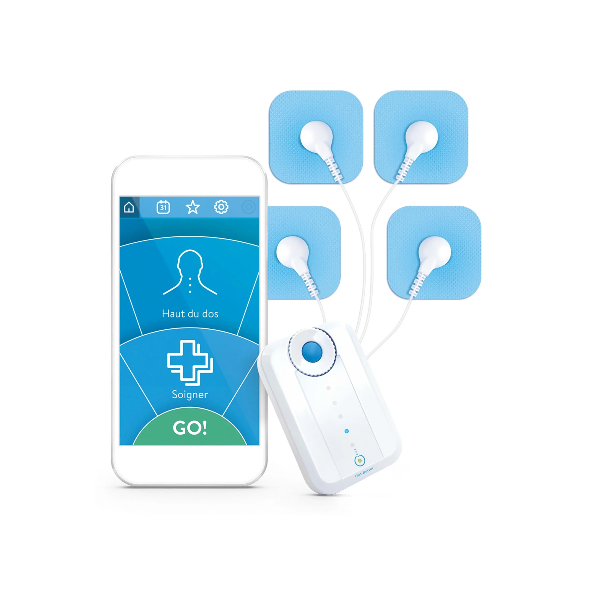 Connected Electrostimulator - BLUETENS