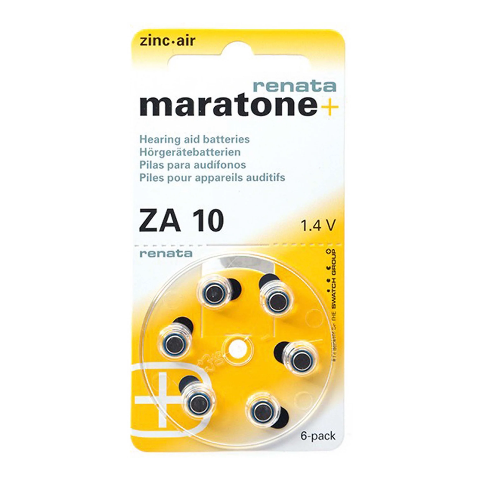 Hearing Aid Batteries (4 models) - RENATA