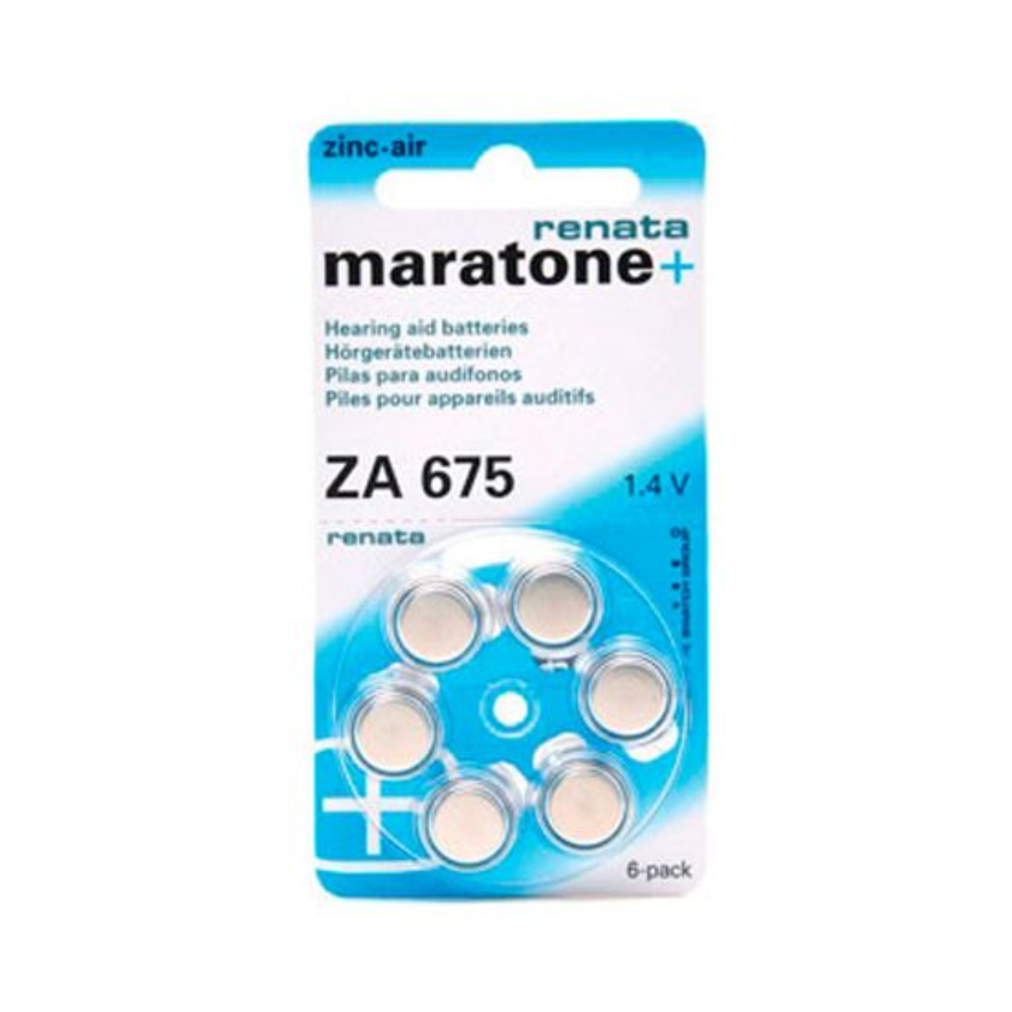 Hearing Aid Batteries (4 models) - RENATA