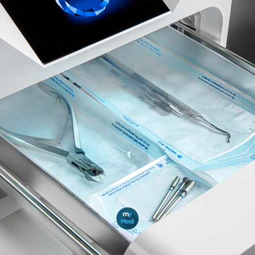 Sterilization bags for tattoo artists