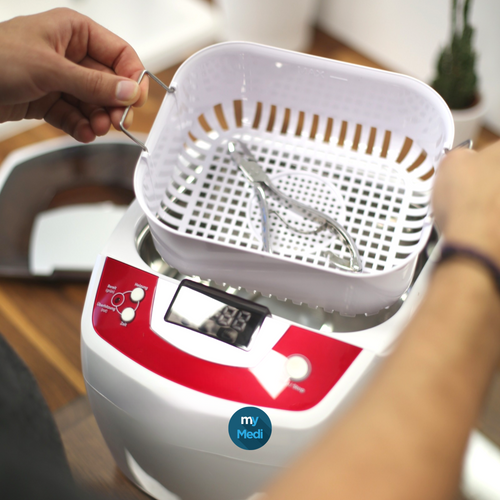 Ultrasonic baths for tattoo parlors