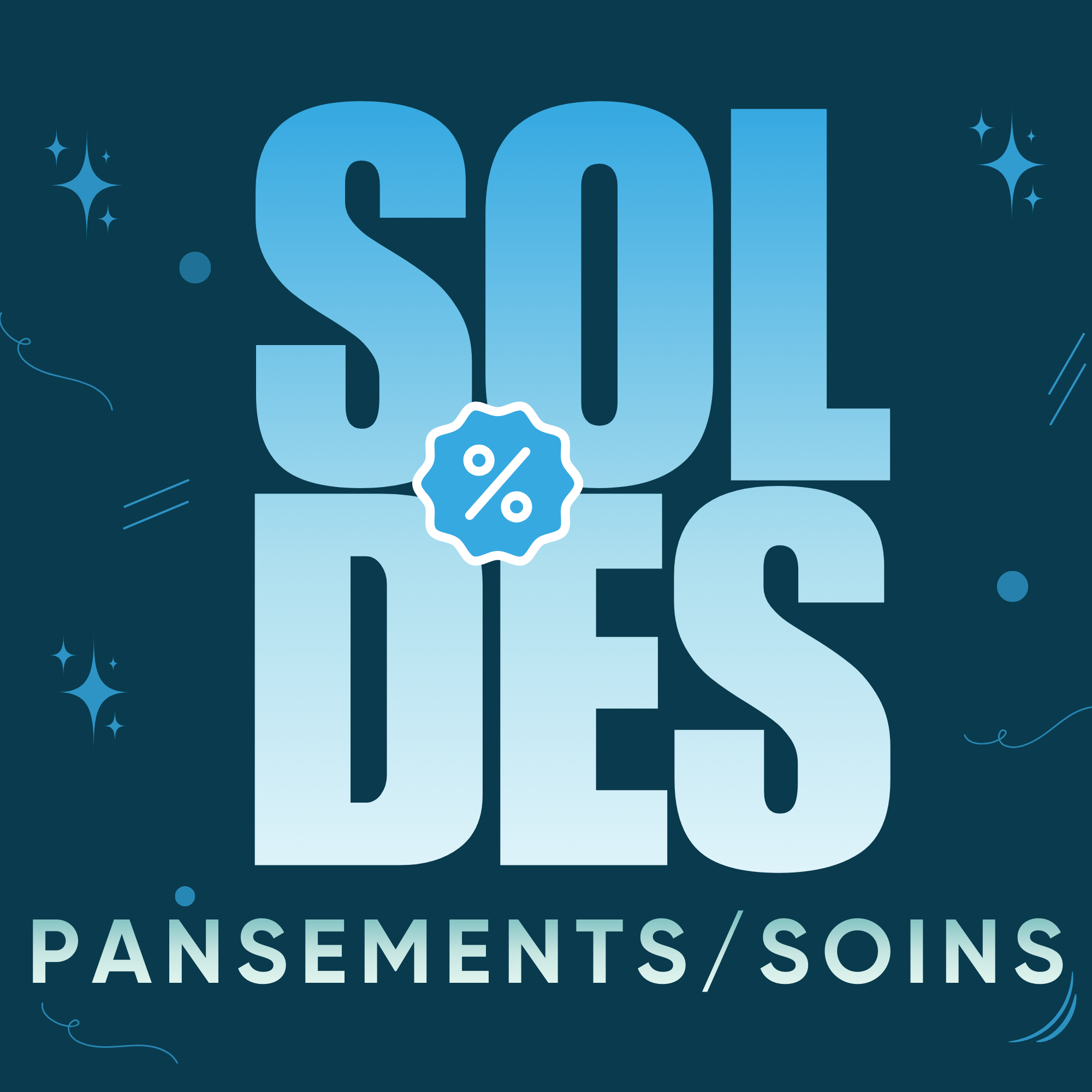 Pansements et soins - Soldes