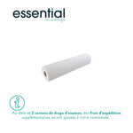 12 rolls White examination sheets - 132 sizes - 2 smooth folds