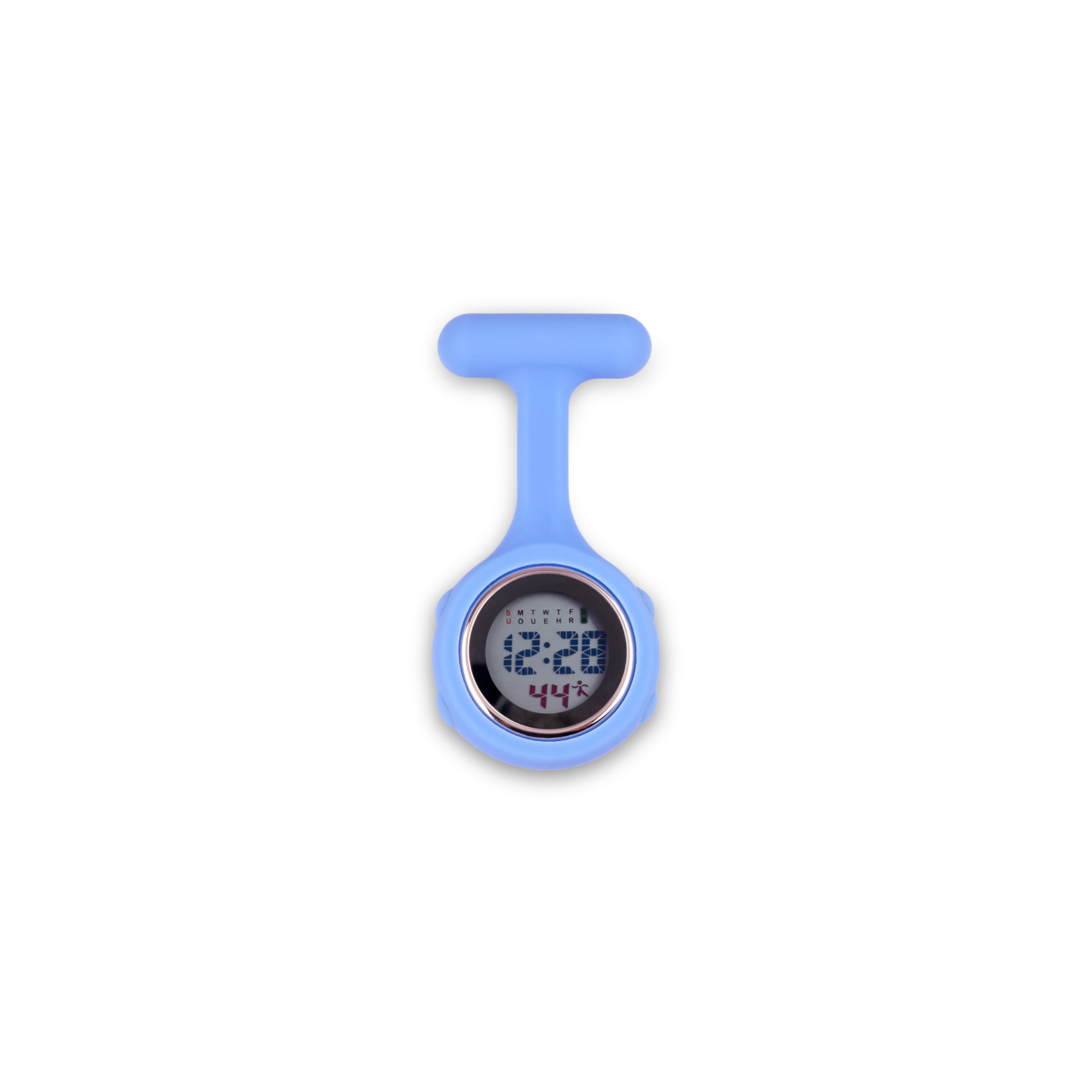 Montre digitale en silicone - attache épingle de sécurité - Plusieurs coloris - My Blouse