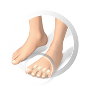Ecarteur d'orteils en mousse - Une paire - Ruck