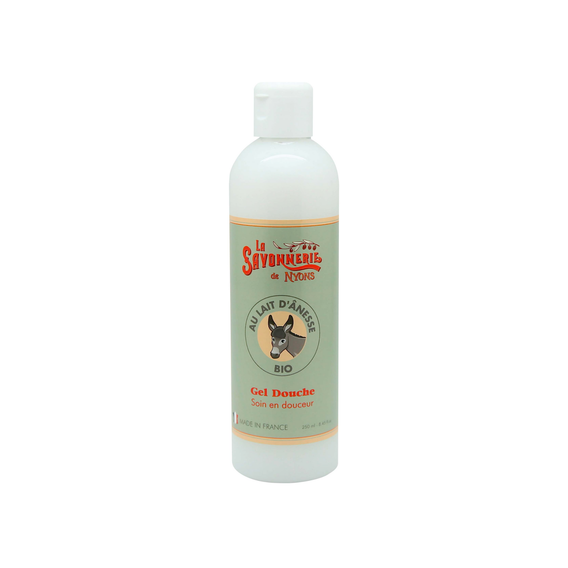 Gel Douche Lait d'Anesse Bio - La savonnerie de Nyons