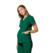 Ajaccio - Maternity tunic - Pregnant woman - Wrap-over - Cherokee