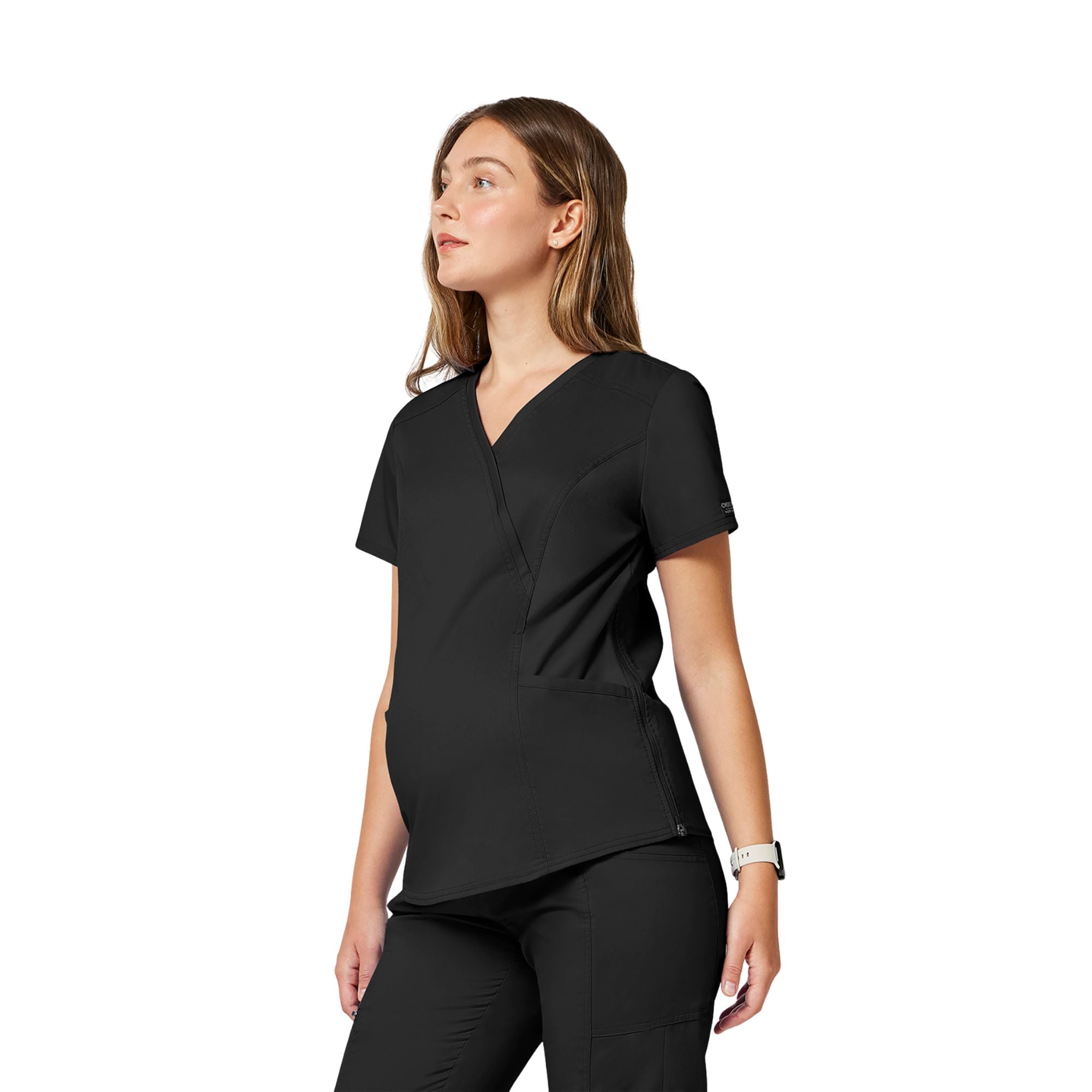 Ajaccio - Maternity tunic - Pregnant woman - Wrap-over - Cherokee