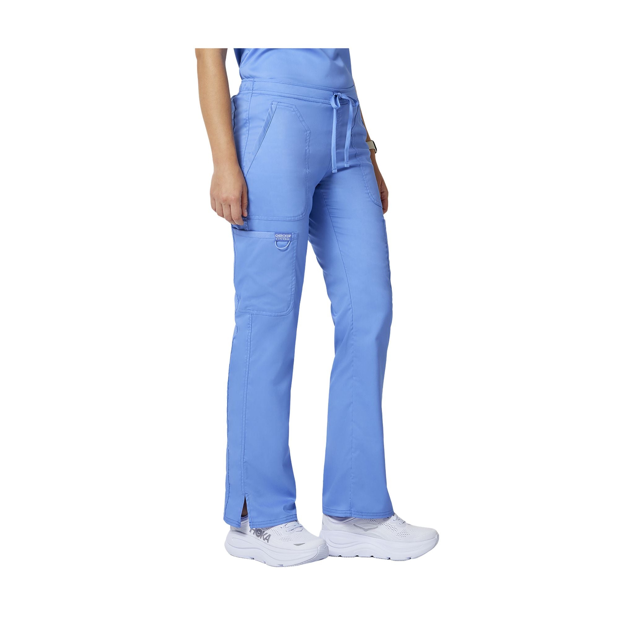 Amiens - Pantalon jambes légèrement évasées à cordon de serrage - Femme - Cherokee