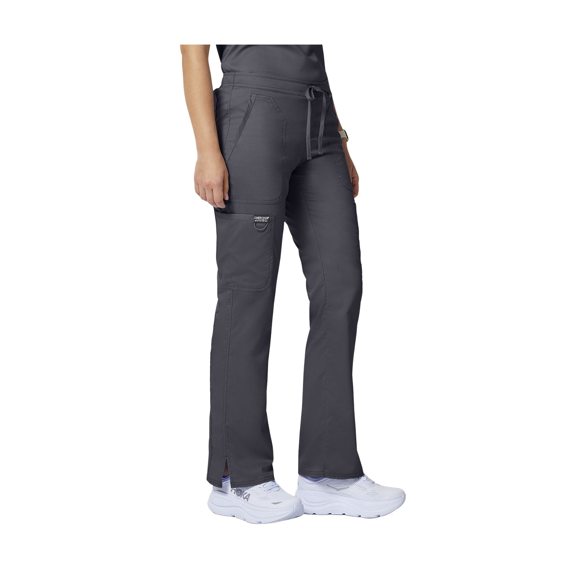 Amiens - Pantalon jambes légèrement évasées à cordon de serrage - Femme - Cherokee