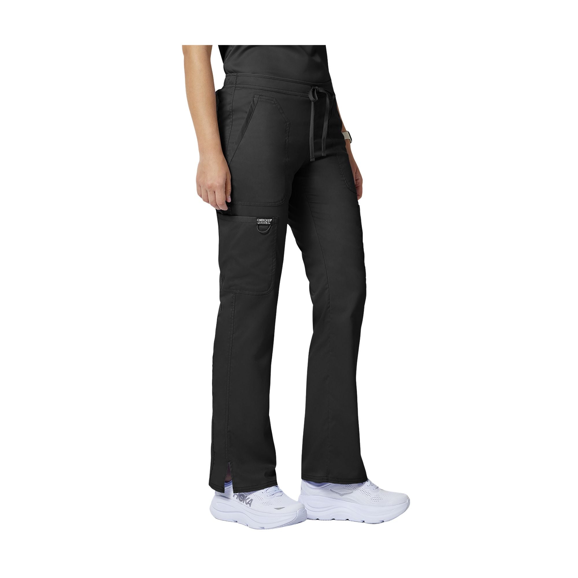 Amiens - Pantalon jambes légèrement évasées à cordon de serrage - Femme - Cherokee
