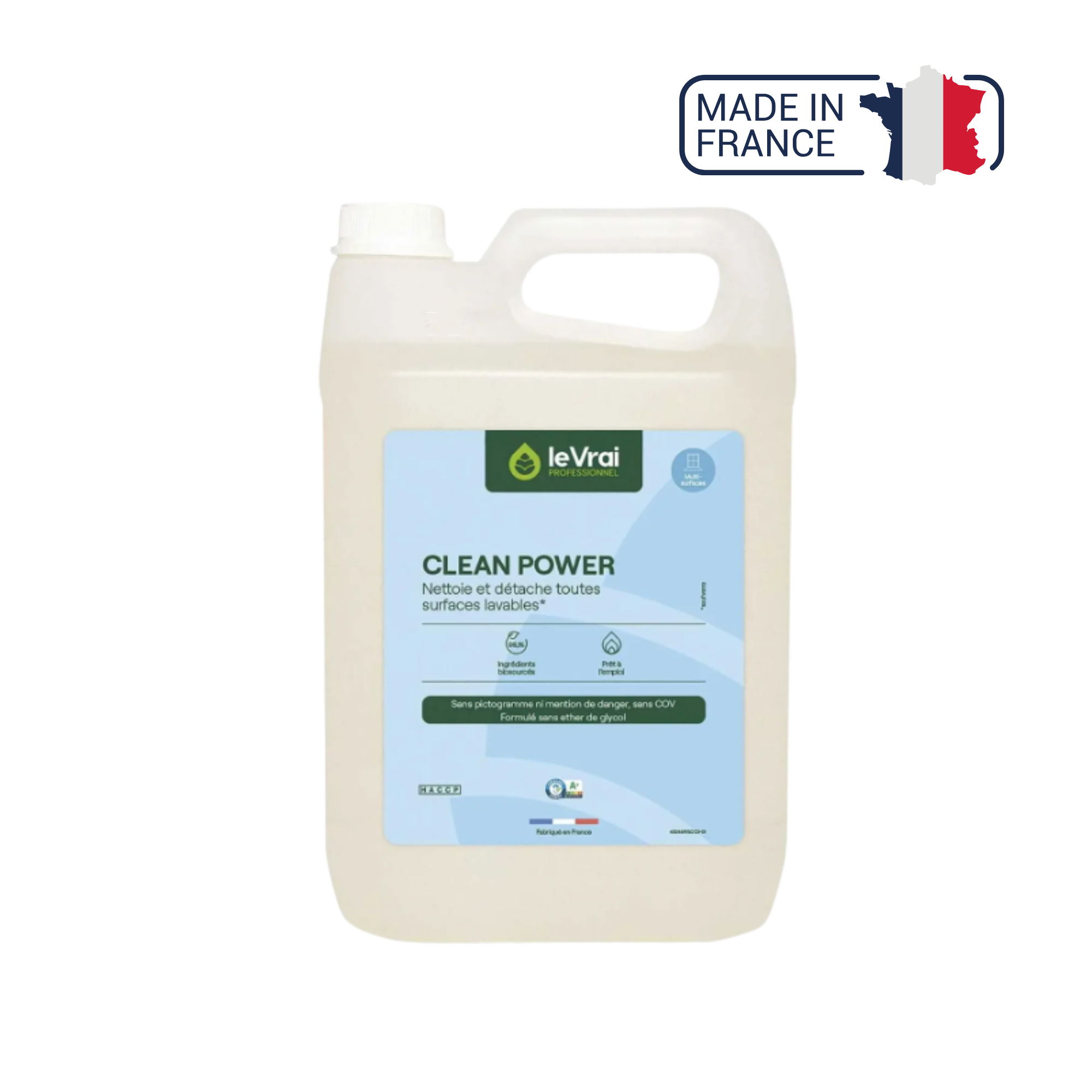 Clean Power - Two capacities available - The real professional