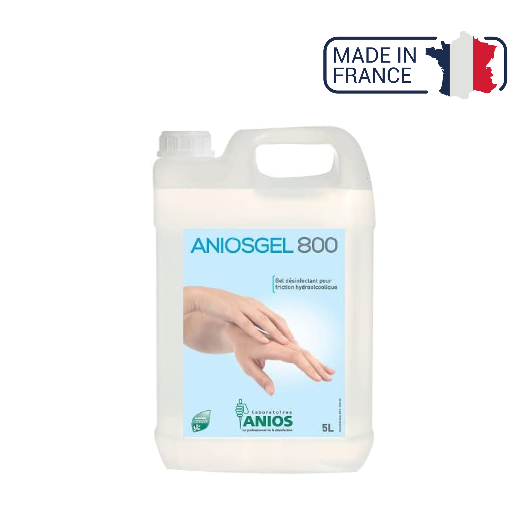 Aniosgel 800 - Gel désinfectant pour friction hydroalcoolique - Anios