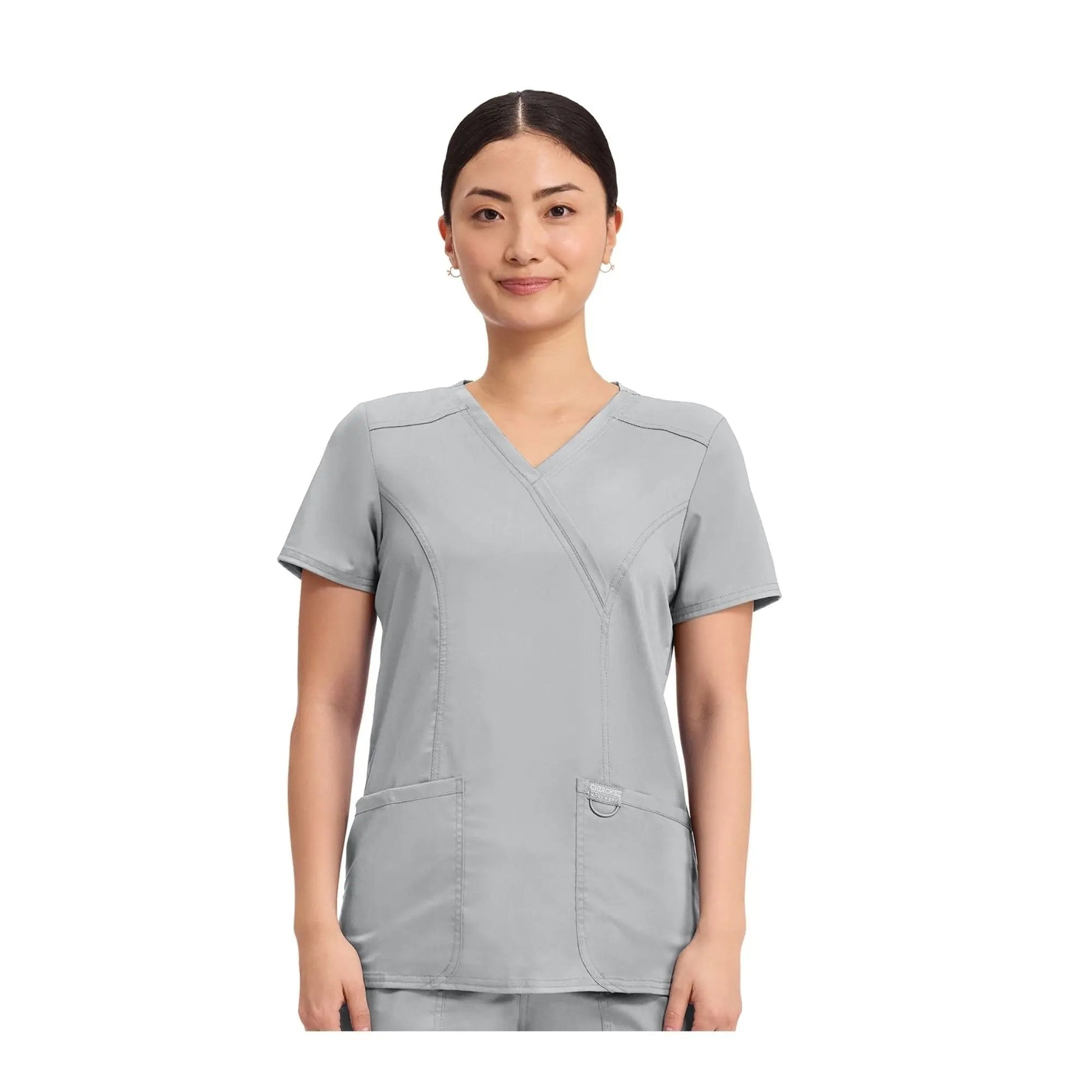 Béziers - Tunique cache-cœur col V - Femme - Cherokee Cherokee Authentic Workwear 