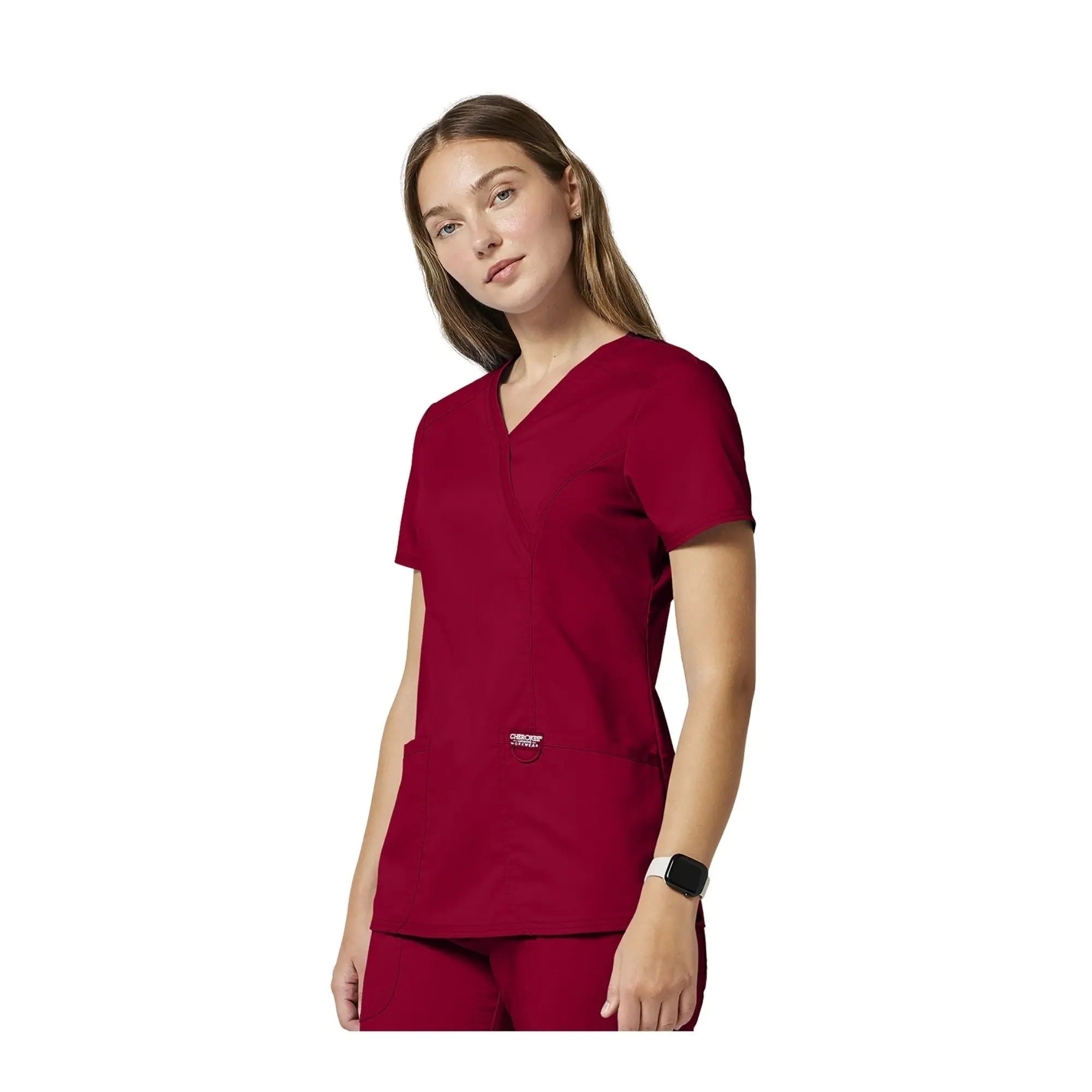 Béziers - Tunique cache-cœur col V - Femme - Cherokee Cherokee Authentic Workwear 