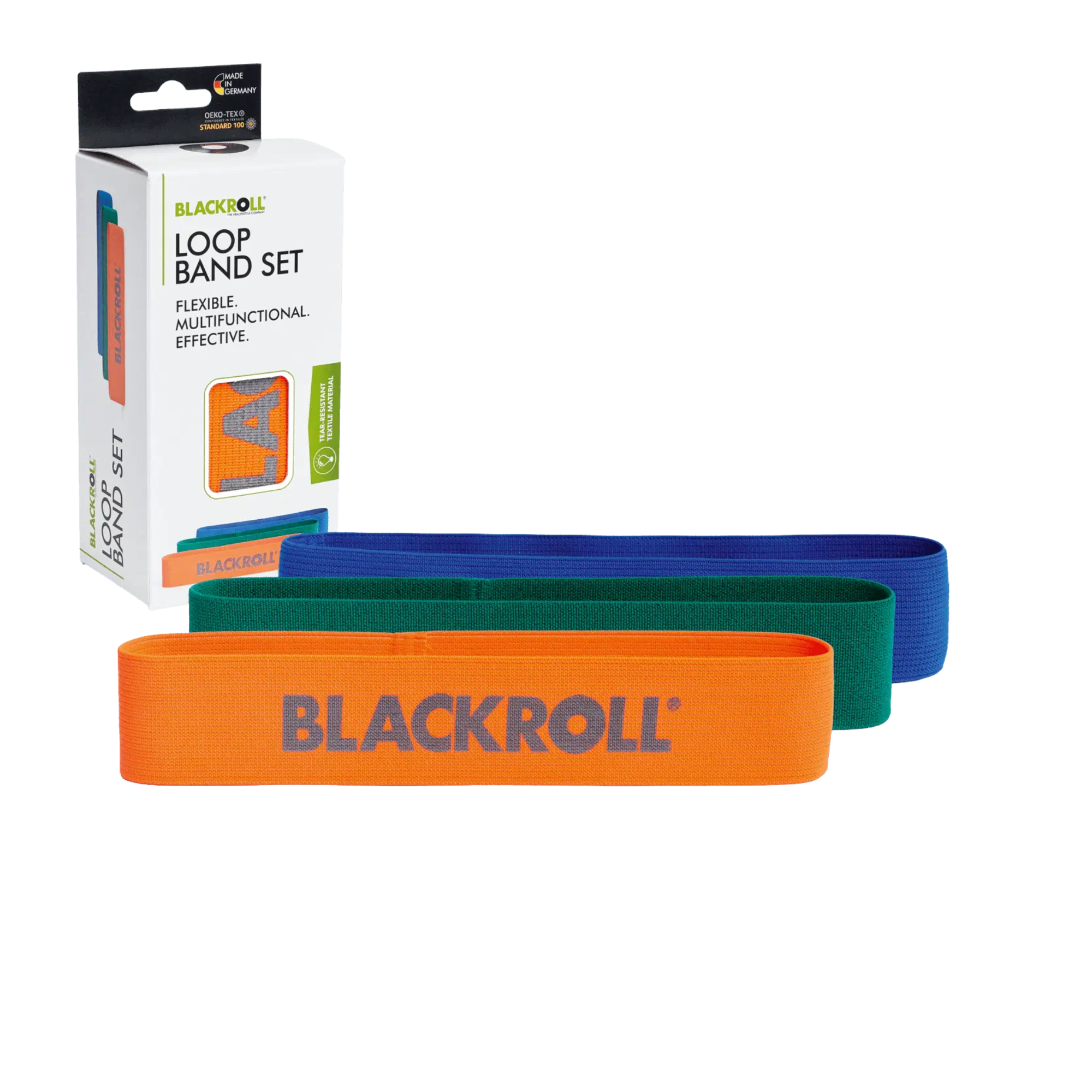 Blackroll - Ensemble Bandes Élastiques - 2 Contenances - Ruck