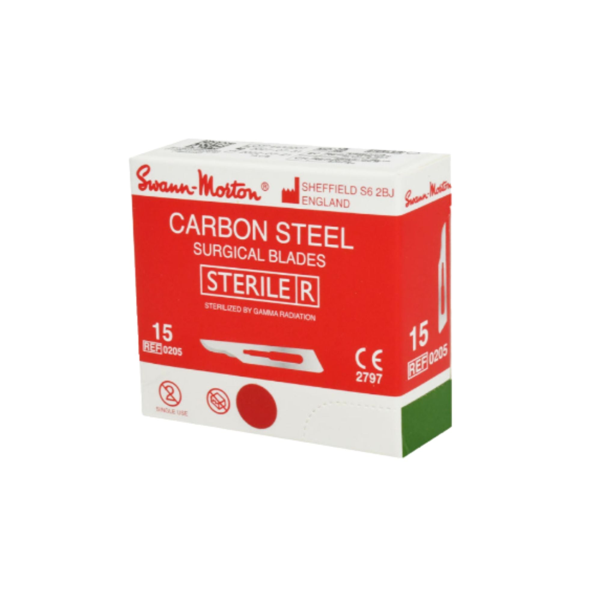 Box of 100 sterile scalpel blades - Swann-Morton