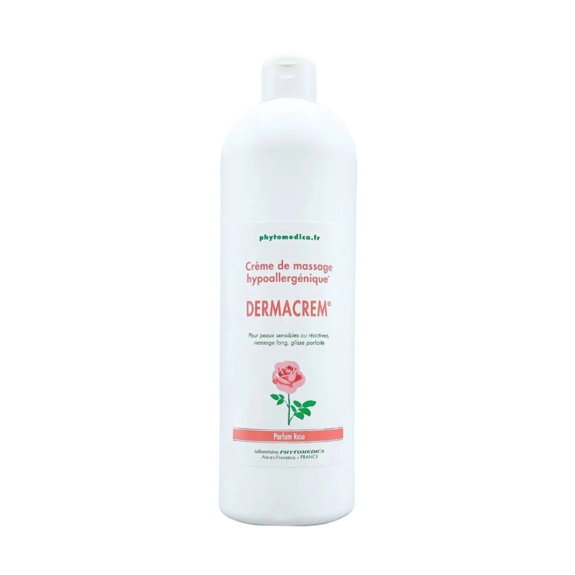 Crème de massage - Parfum Rose - Dermacrem - Phytomedica