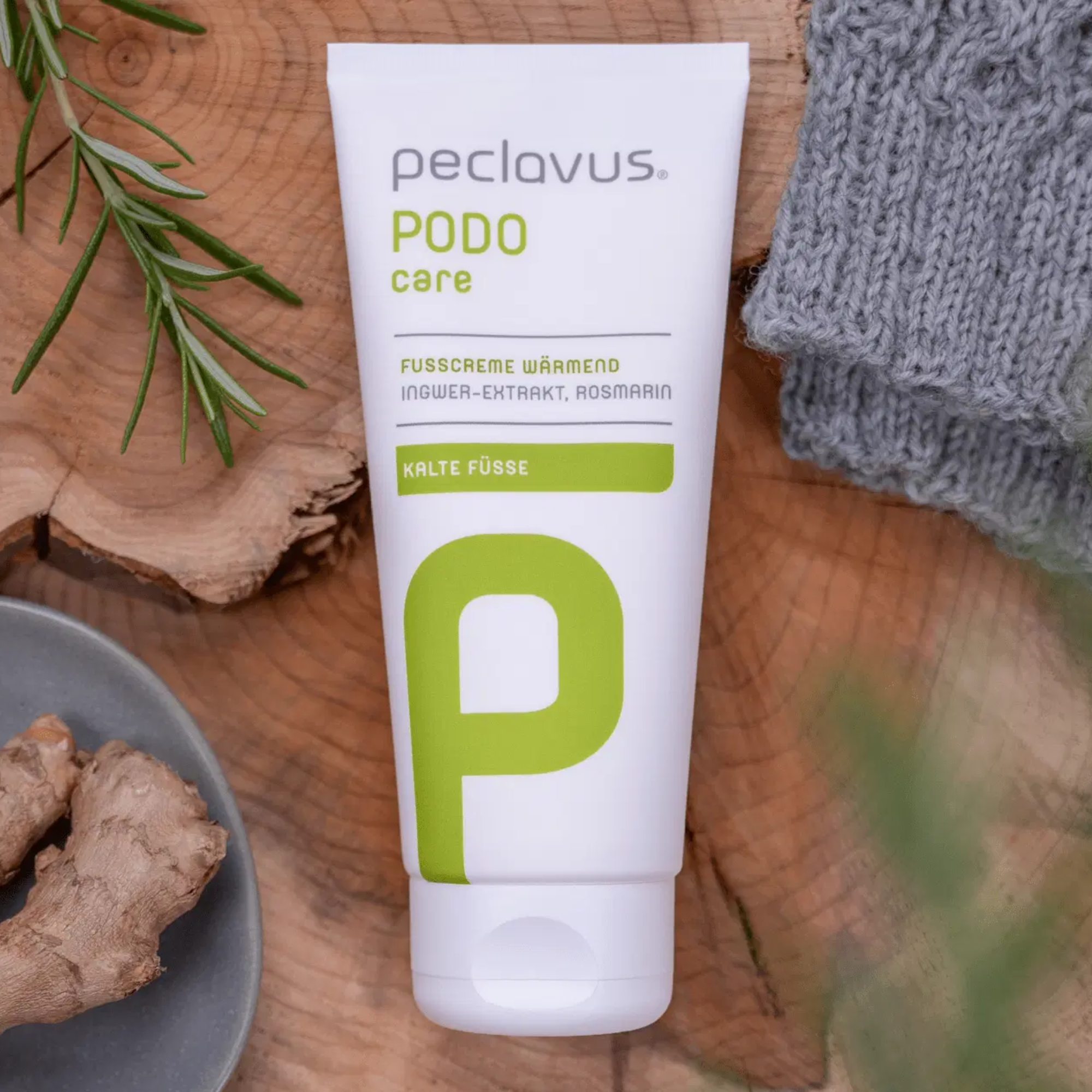 Crème chauffante pour les pieds - Peclavus