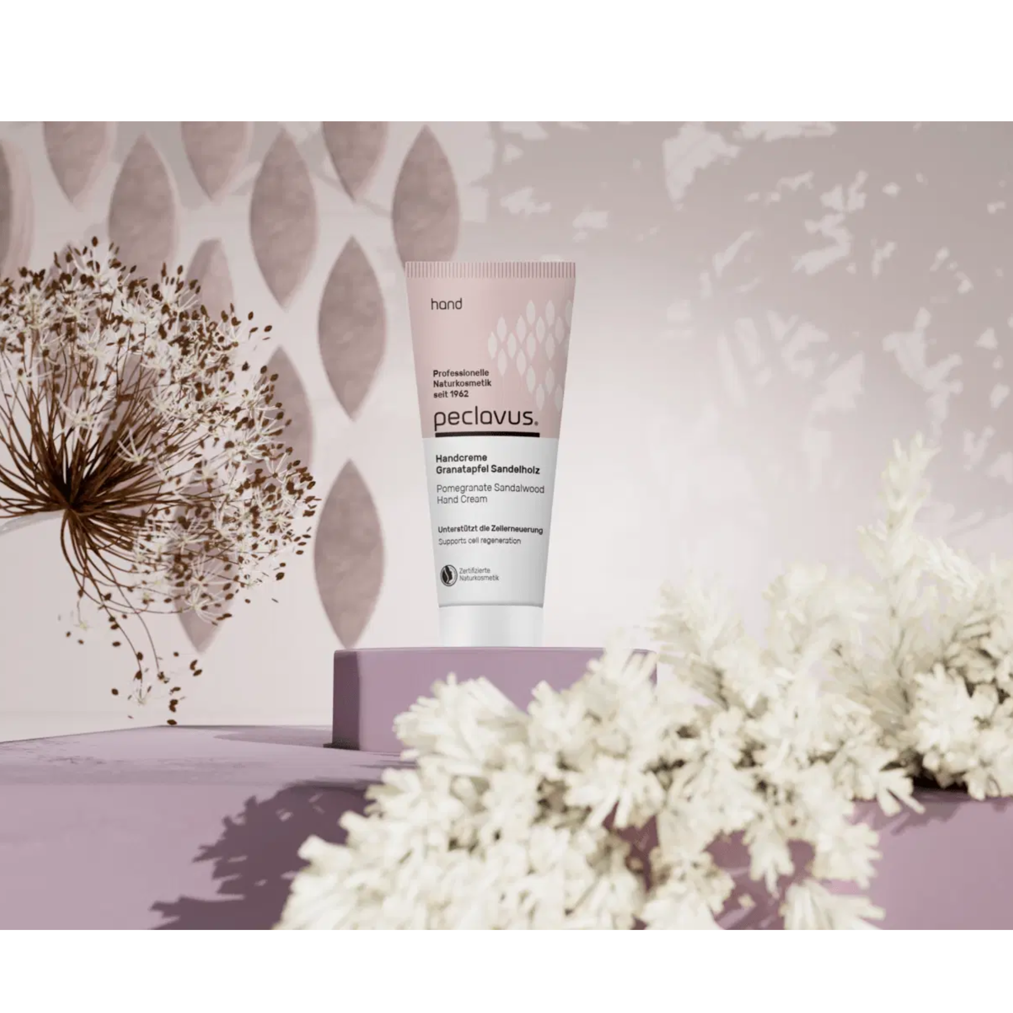 Moisturizing Hand Cream - Pomegranate Extract - Peclavus