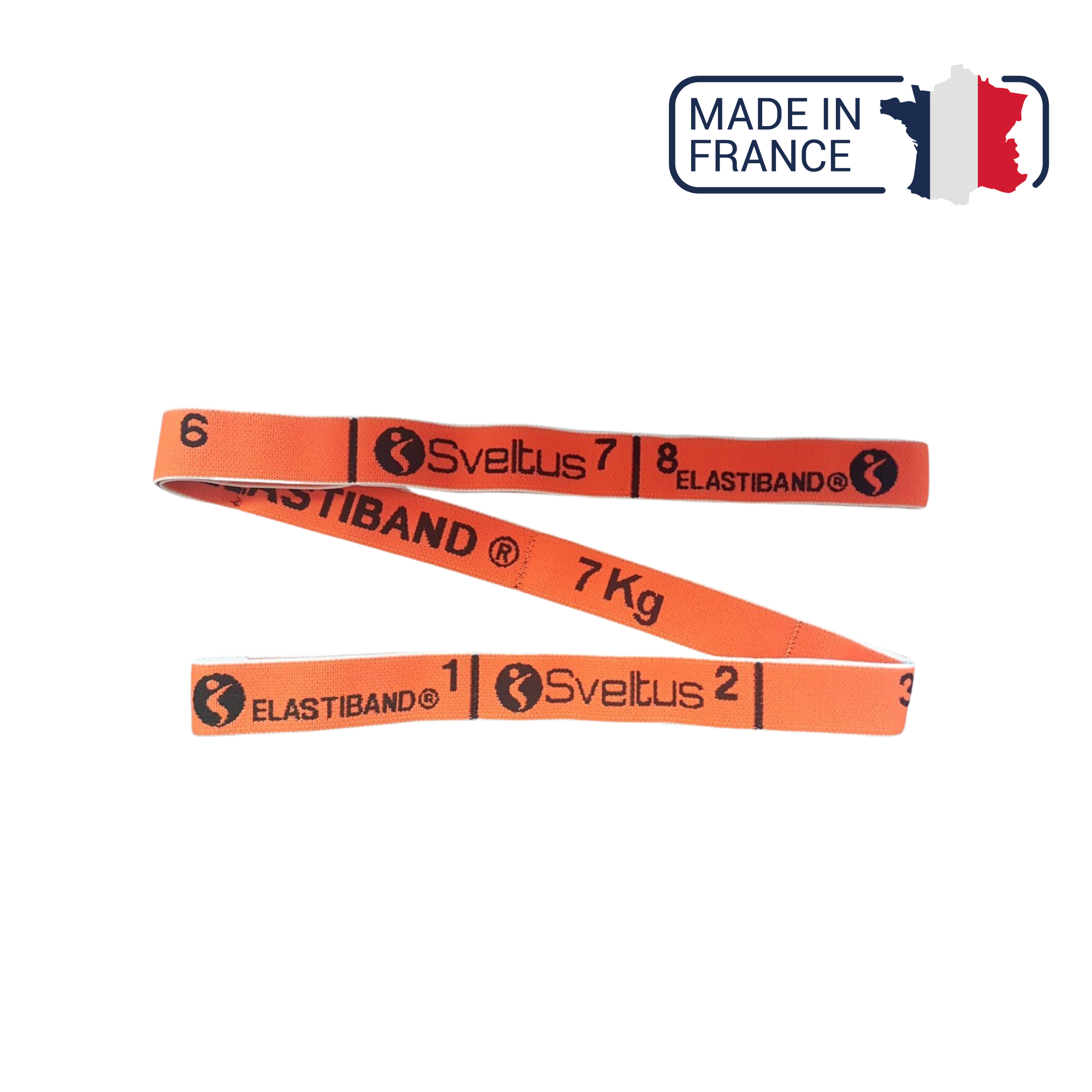 Elastiband® Orange bulk 90 cm - 7 kg - Sveltus