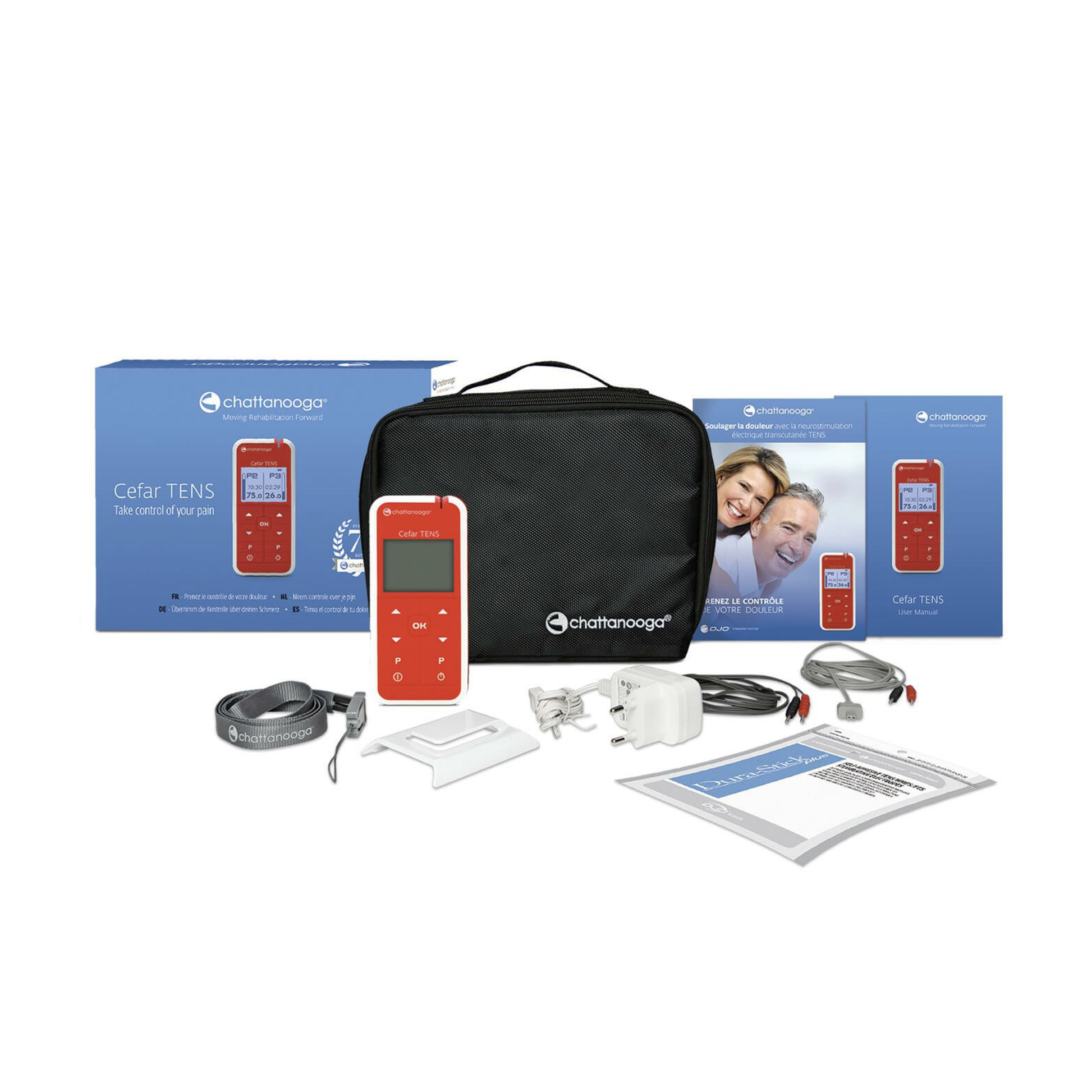 Électrostimulateur Cefar Tens Chattanooga® - 2 canaux - 15 programmes - My Médical