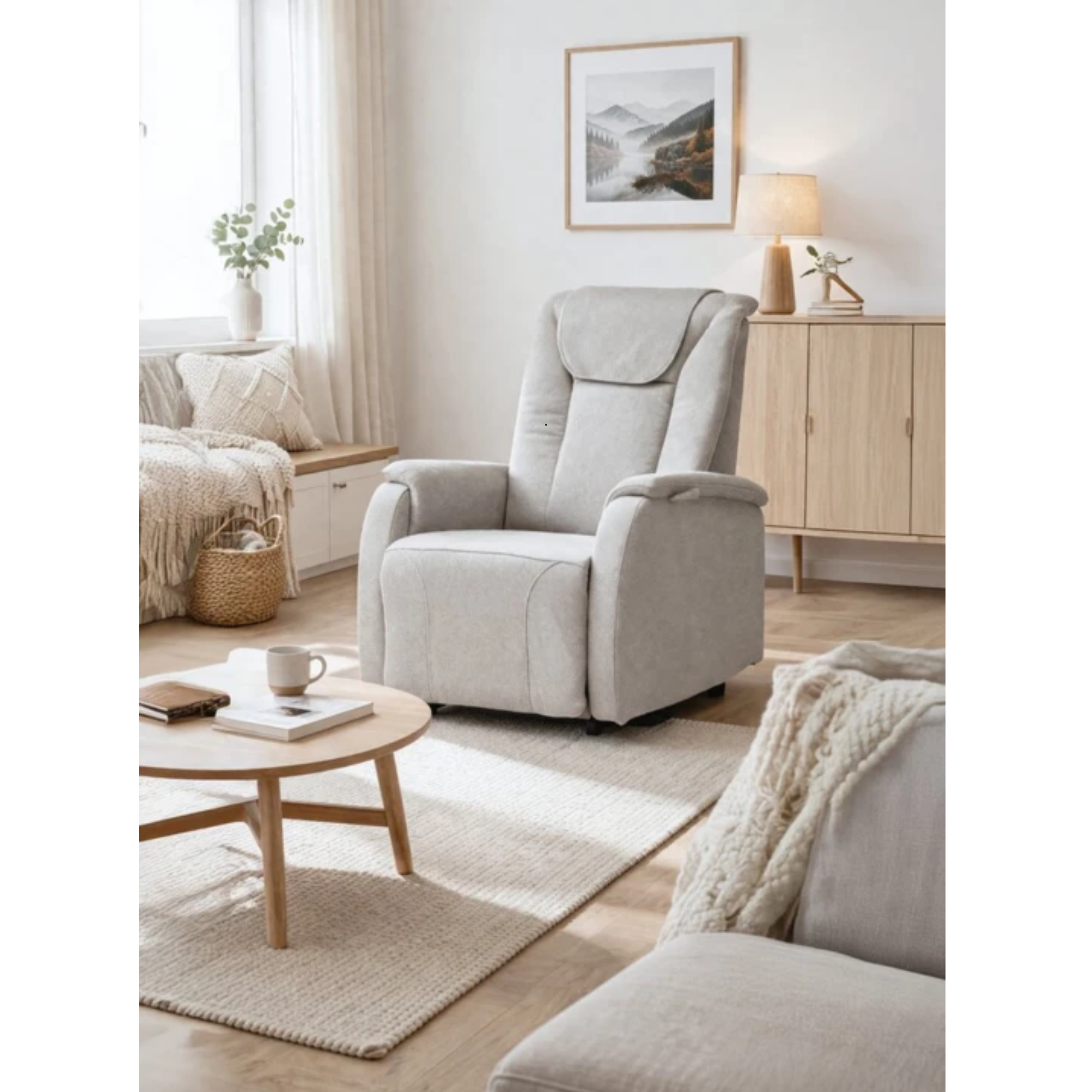 Fauteuil Releveur BORAS - 2 Moteurs - Plusieurs coloris - My Medical - My Médical