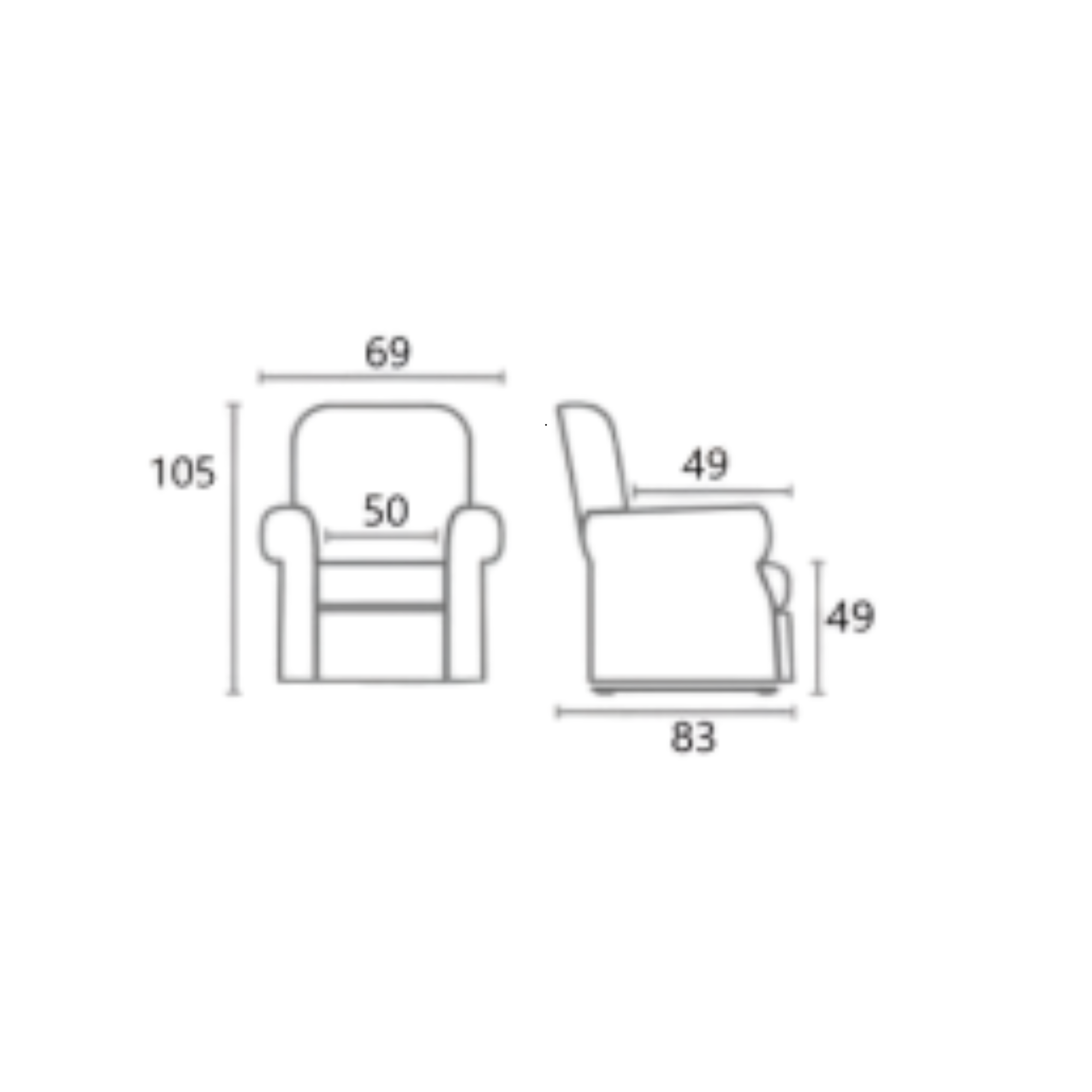 Fauteuil Releveur OLIVE - 1 Moteur - My Medical - My Médical