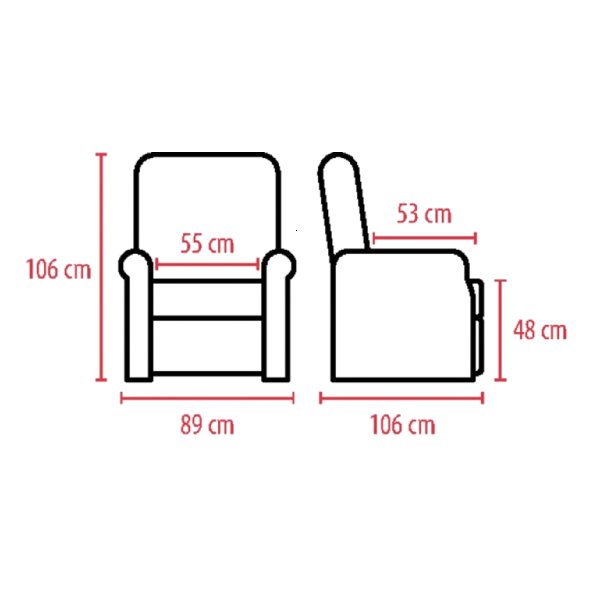Fauteuil Releveur Smart - 2 Moteurs - 3 Coloris - My Medical - My Médical
