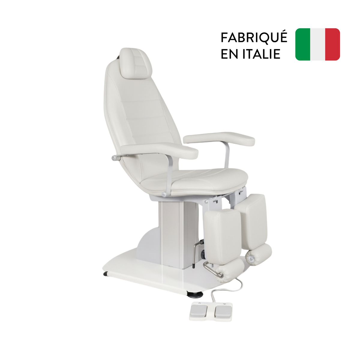 Fauteuil de pédicurie Électrique - Podotec - 1 moteur - 30 coloris - Tecnomed