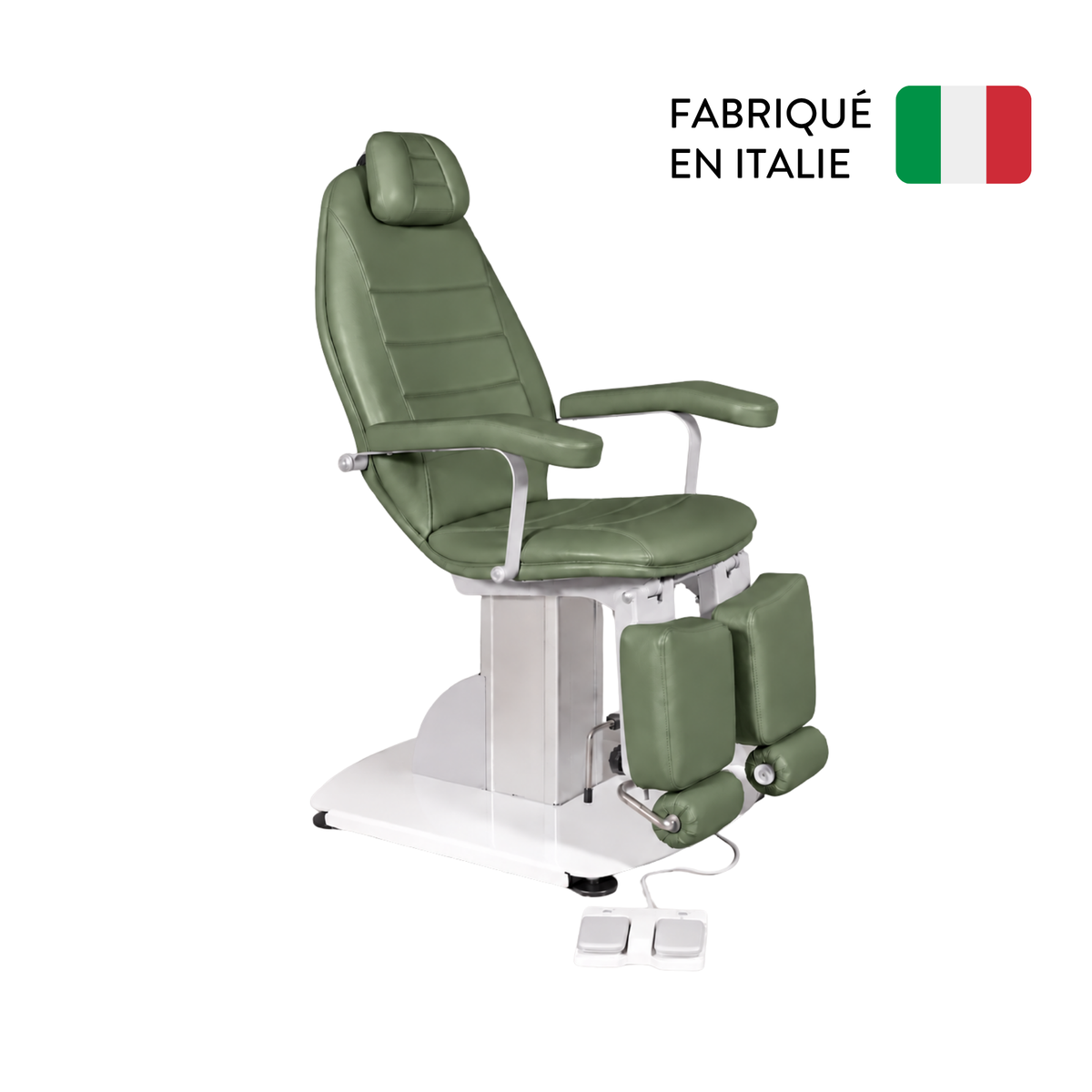 Fauteuil de pédicurie Électrique - Podotec - 1 moteur - 30 coloris - Tecnomed