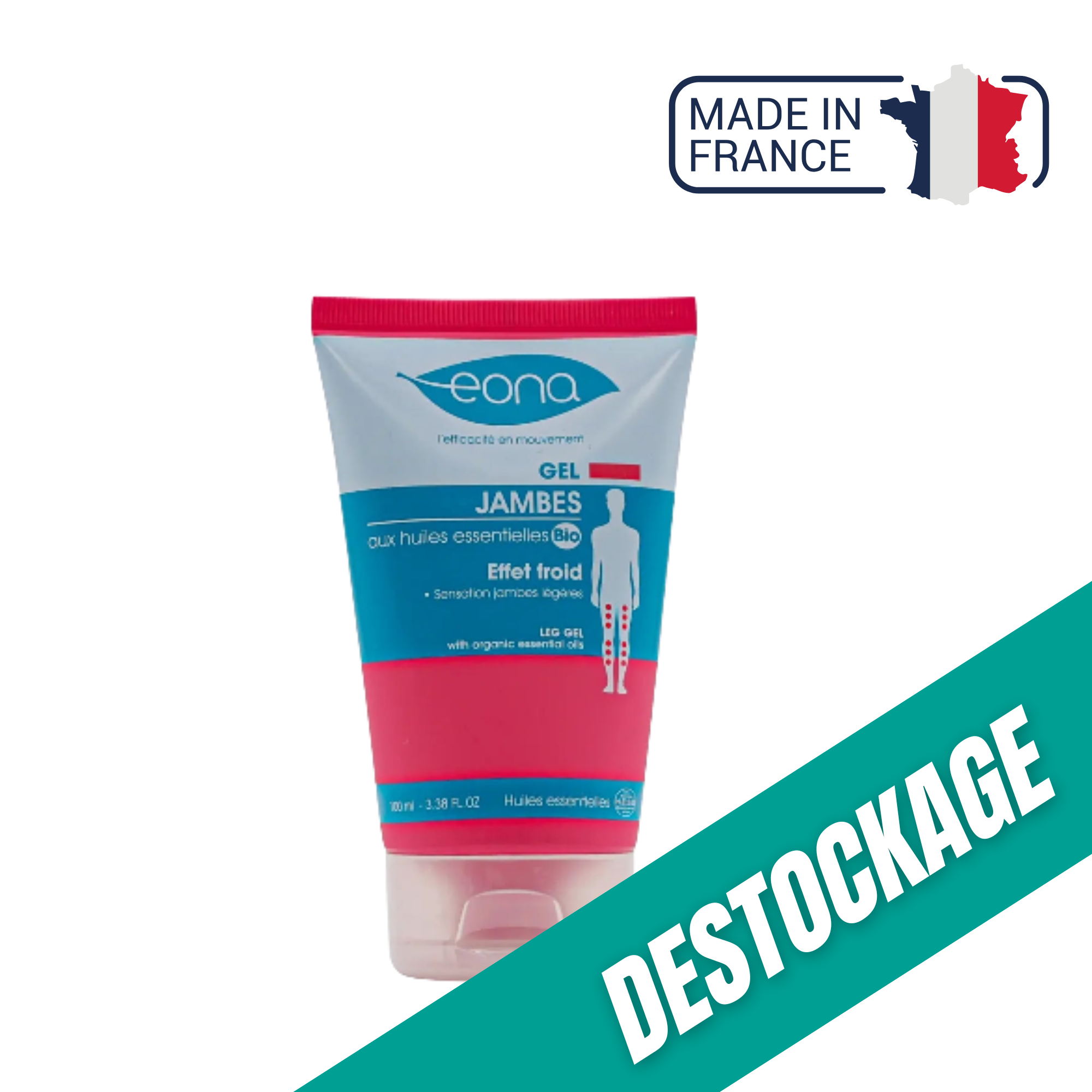 Gel jambes - Sensation jambes légéres - 100 ml - Eona // Date dépassée