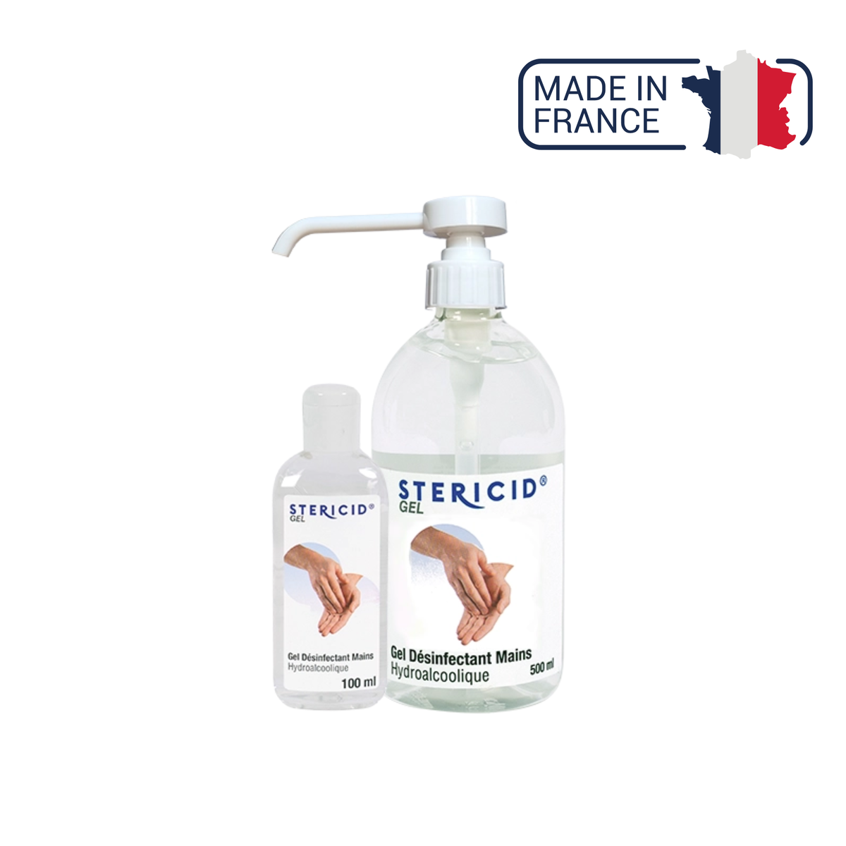Gel désinfectant hydroalcoolique - Stericid