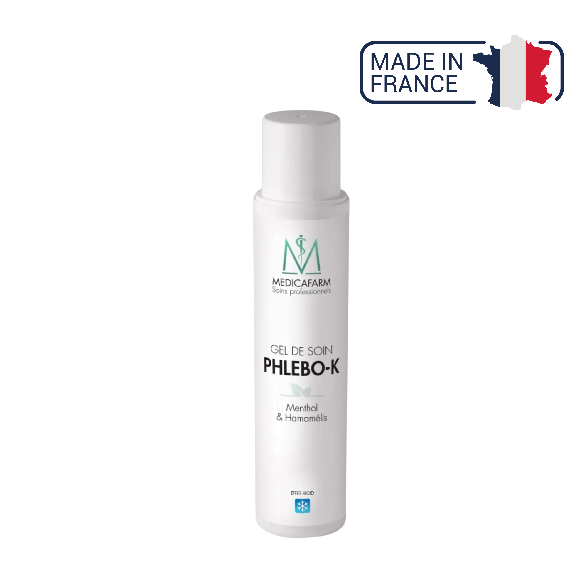 Gel de soin Phlebo-K effet froid - 250ml - Medicafarm