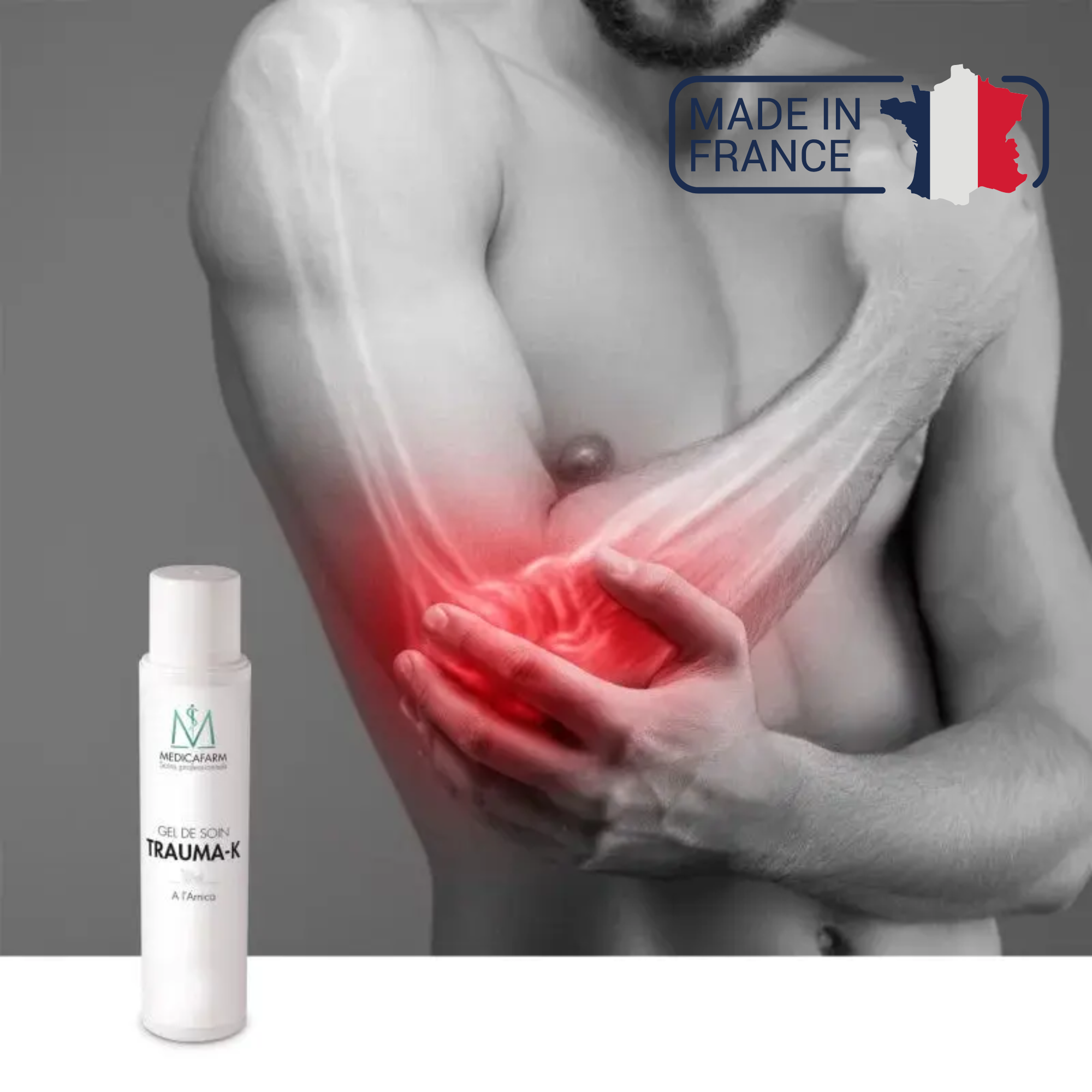 Gel de soin Trauma-K à l'arnica - 250ml- Medicafarm