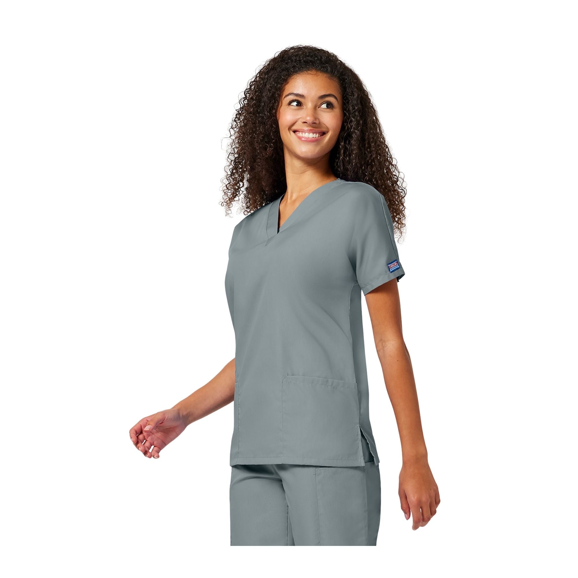 Guéthary - Tunique médicale - Col V - Manches courtes - Femme - Cherokee
