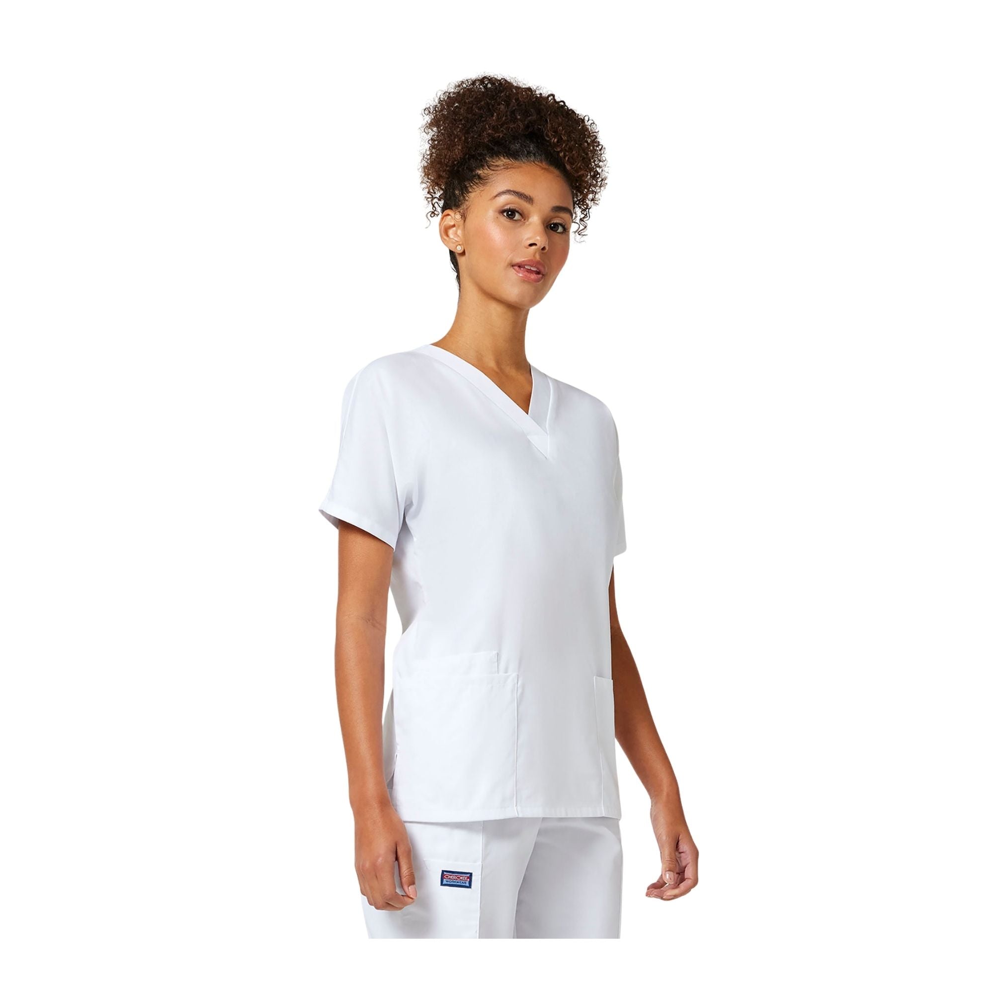 Guéthary - Tunique médicale - Col V - Manches courtes - Femme - Cherokee
