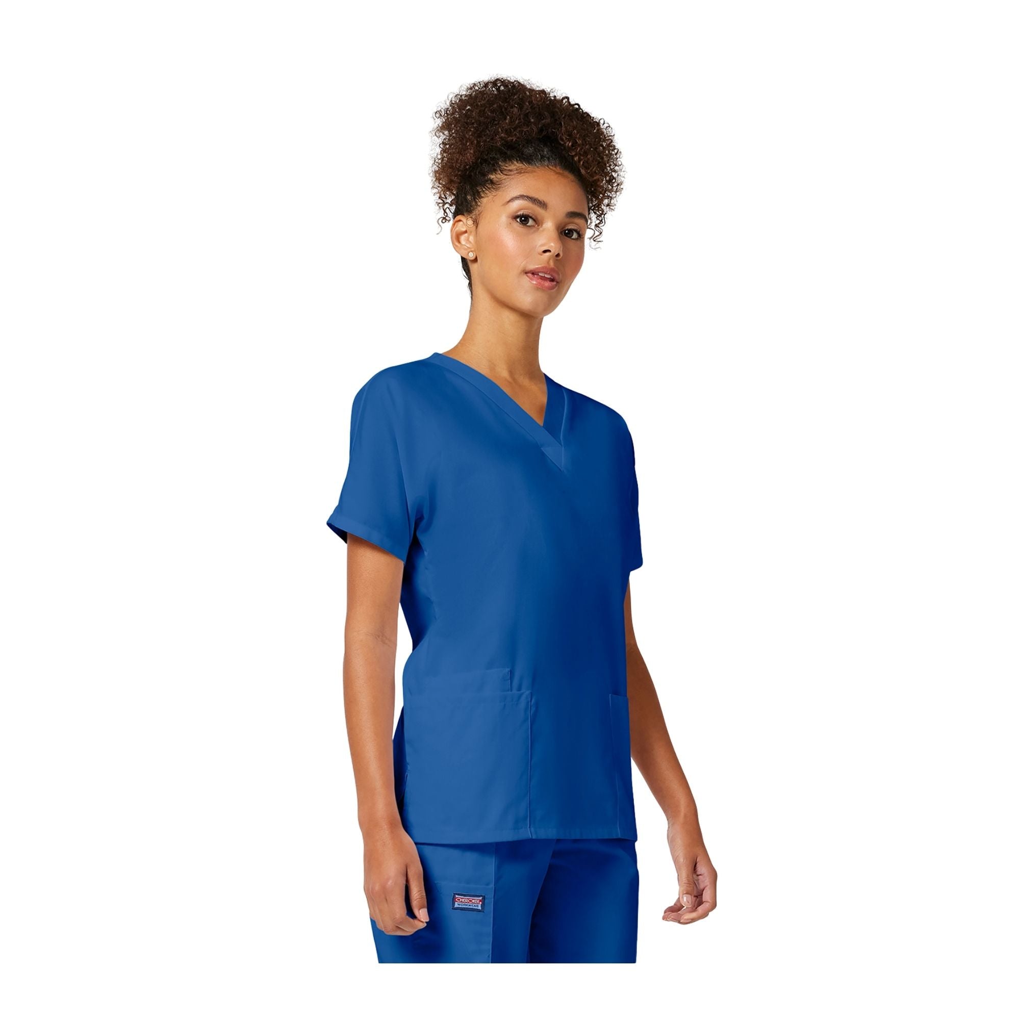 Guéthary - Tunique médicale - Col V - Manches courtes - Femme - Cherokee