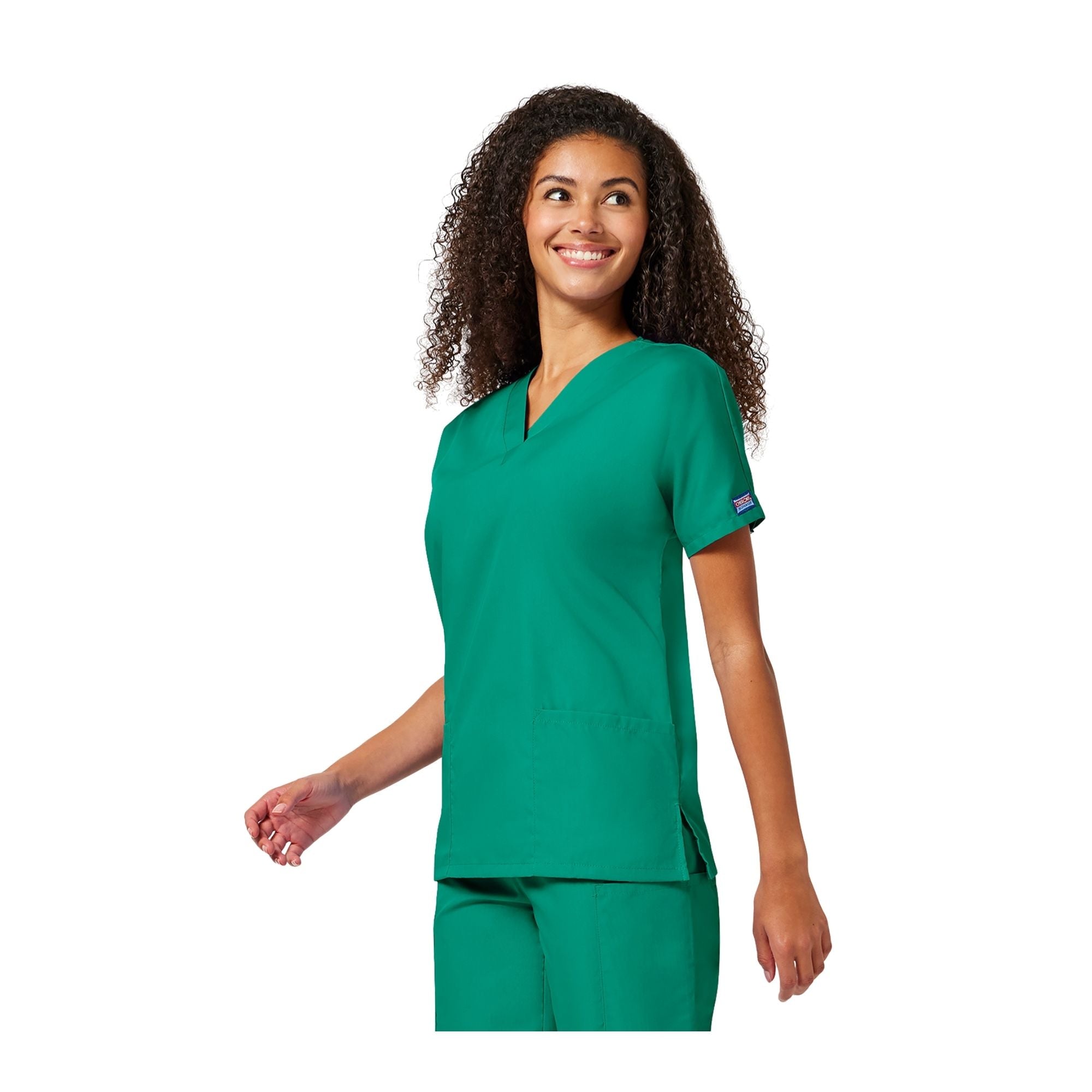 Guéthary - Tunique médicale - Col V - Manches courtes - Femme - Cherokee