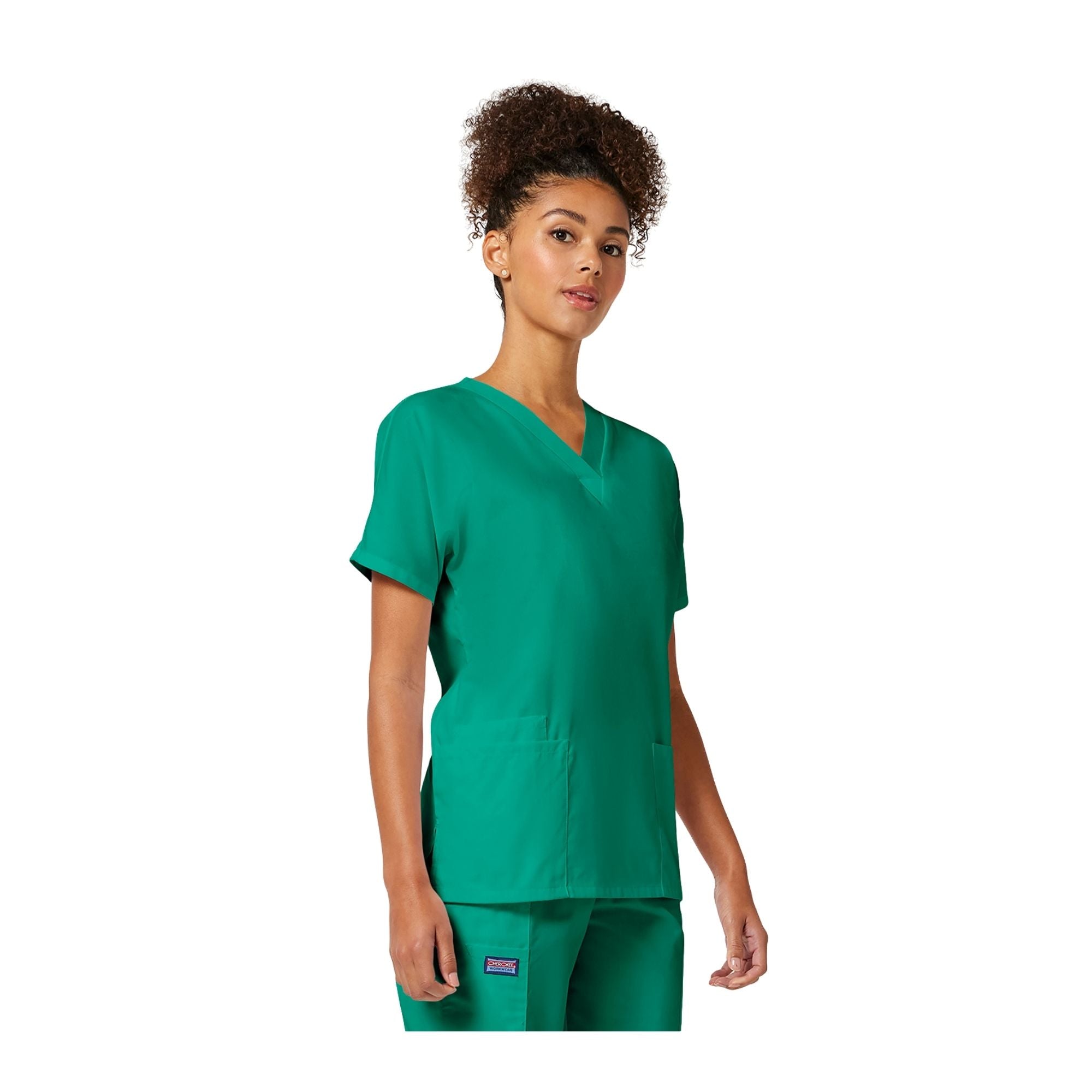 Guéthary - Tunique médicale - Col V - Manches courtes - Femme - Cherokee