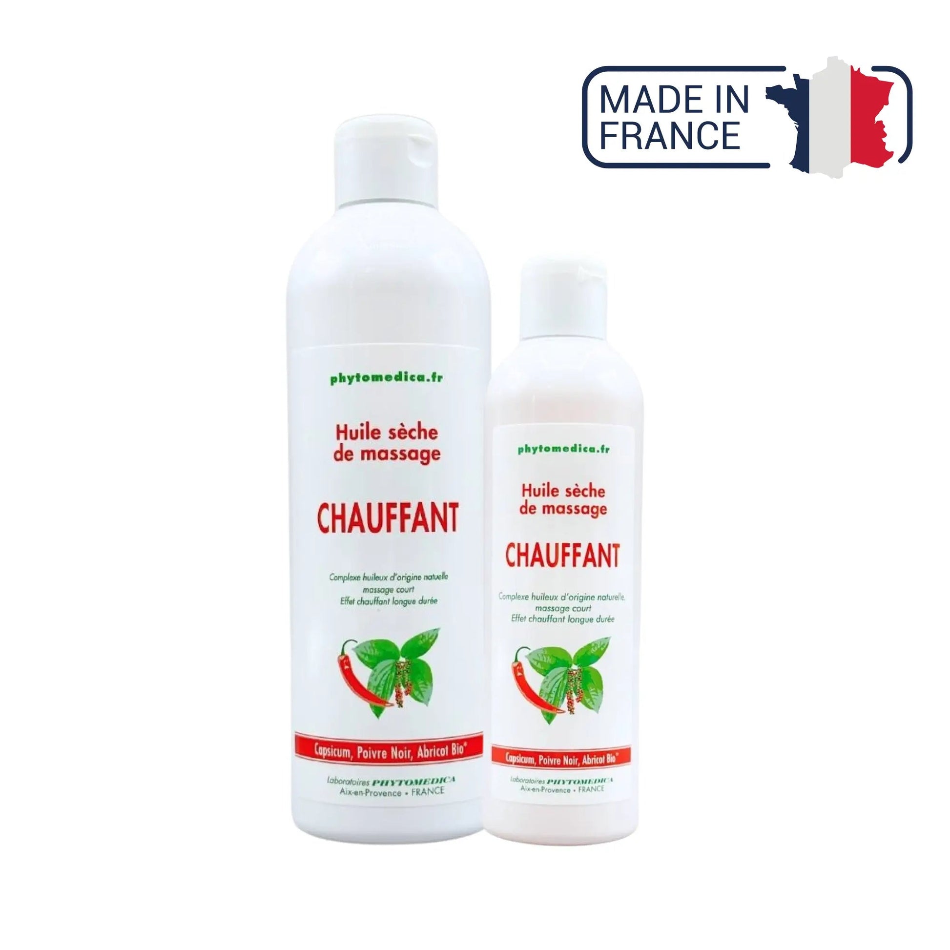 Huile sèche chauffante - deux contenances - Phytomedica Laboratoires Phytomedica 