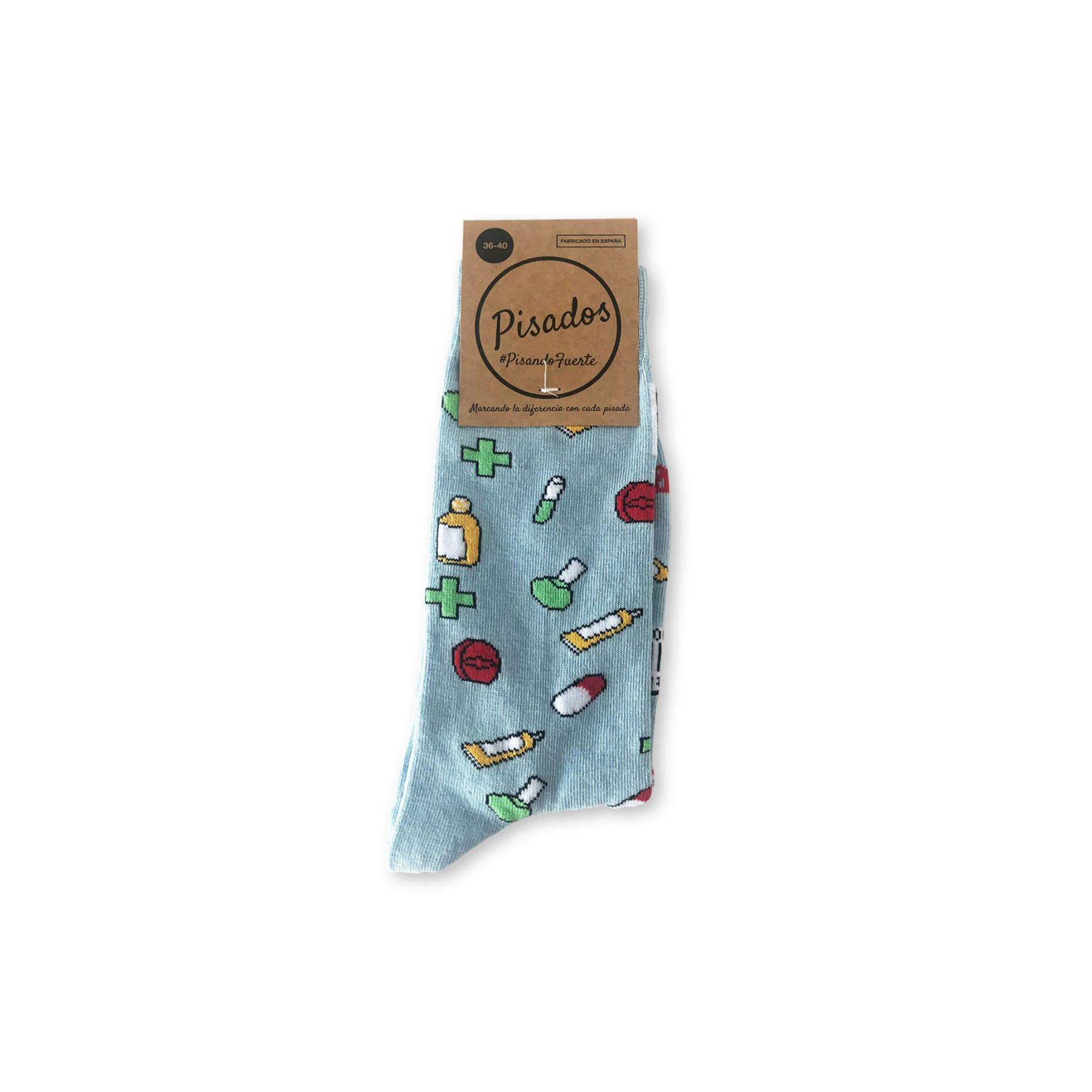 Chaussettes imprimées mi-hautes - Plusieurs coloris - Enfermanía